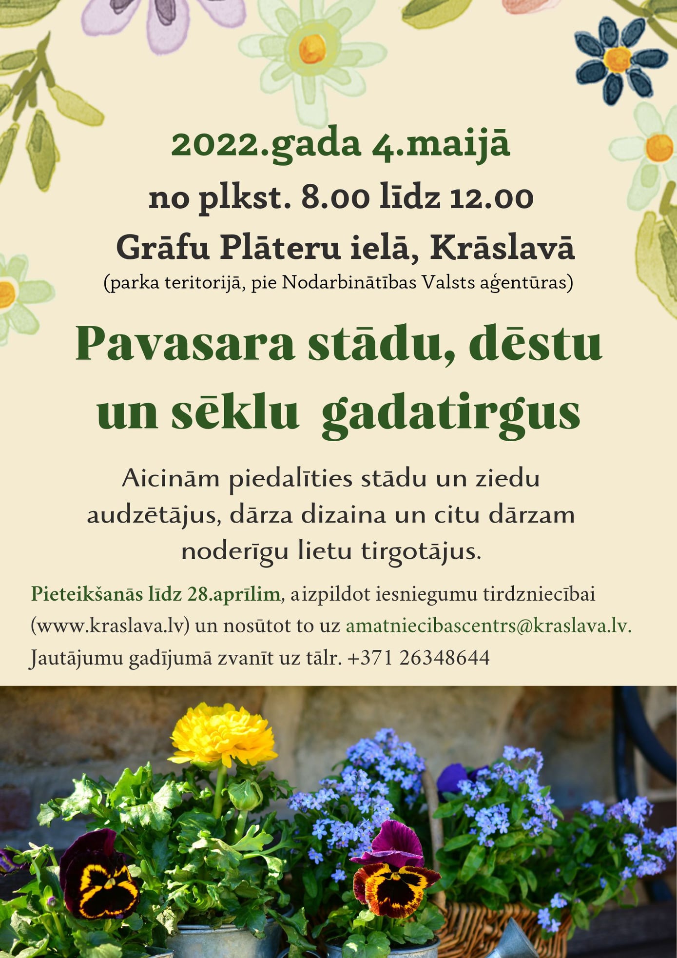 Stādu tirgus | Visit Kraslava