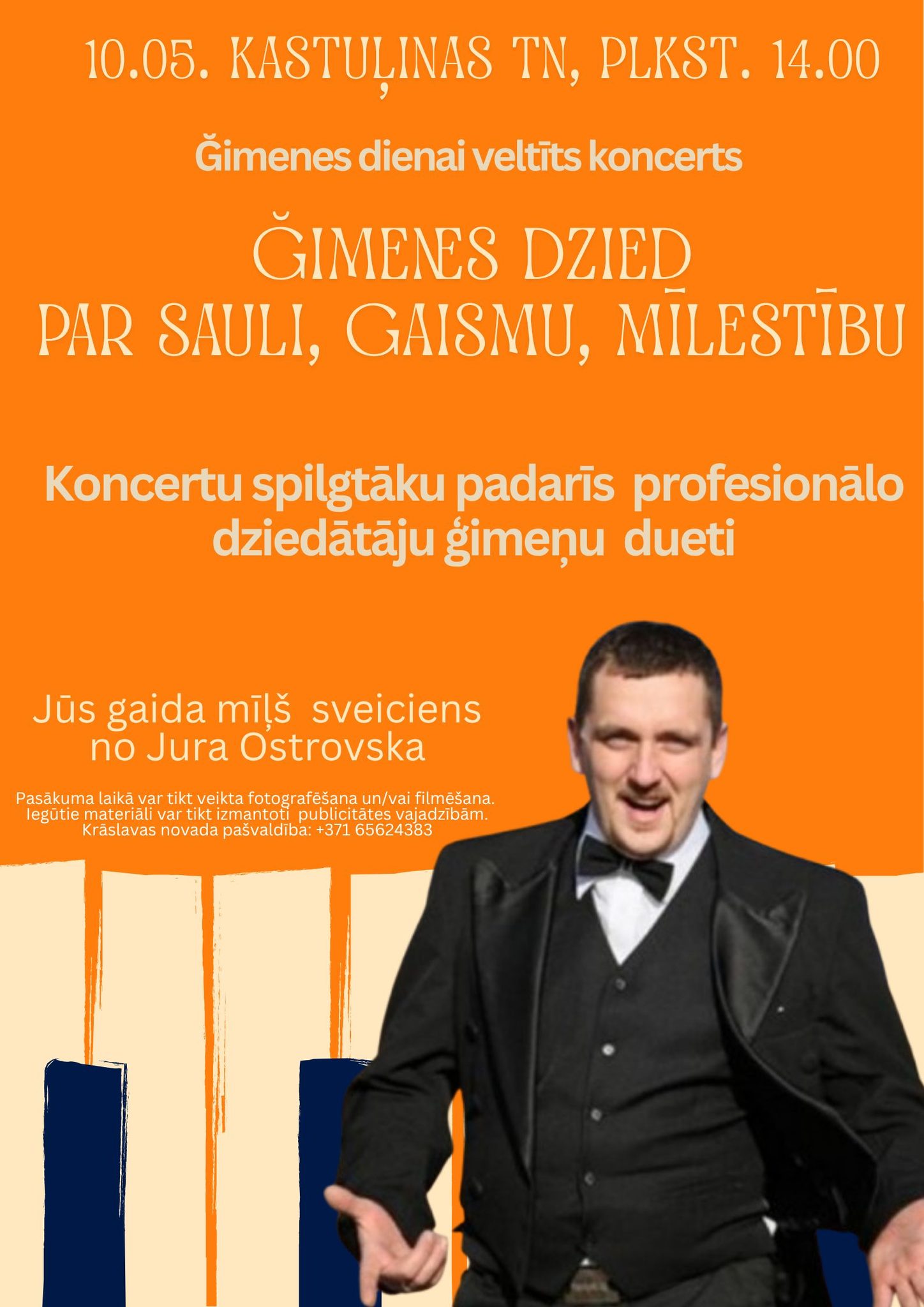 Ģimenes dienai veltīts koncerts Kastuļinas Tautas namā