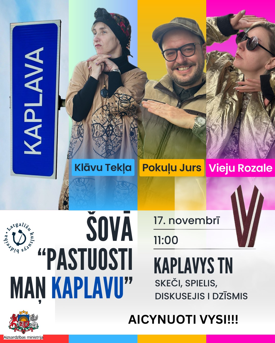 Šovs Kaplavas Tautas namā