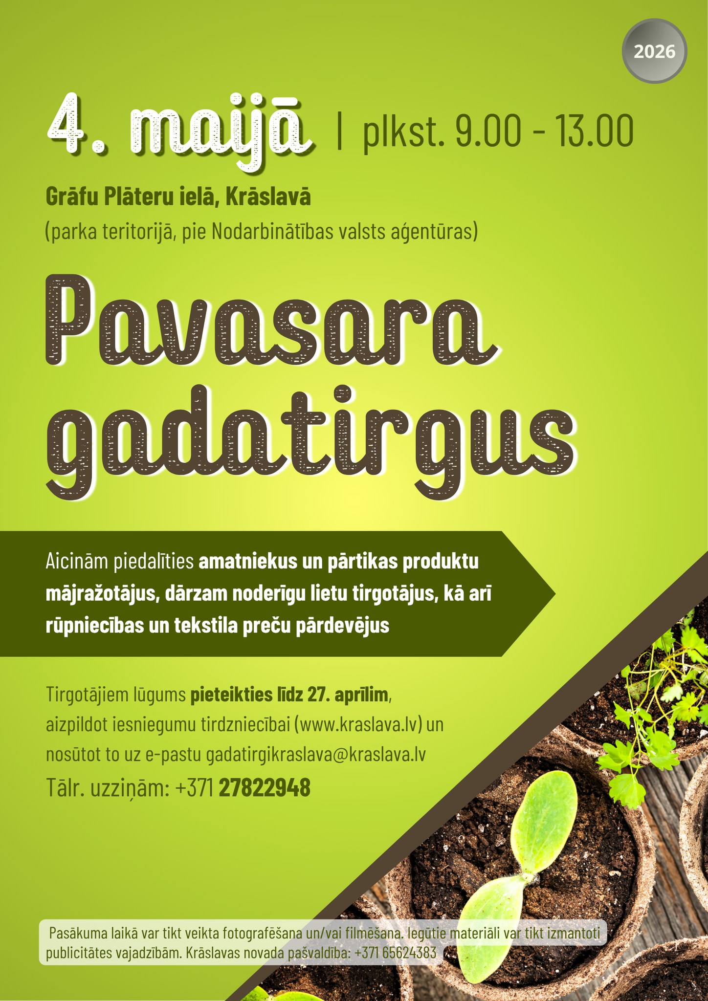 Pavasara gadatirgus Krāslavā