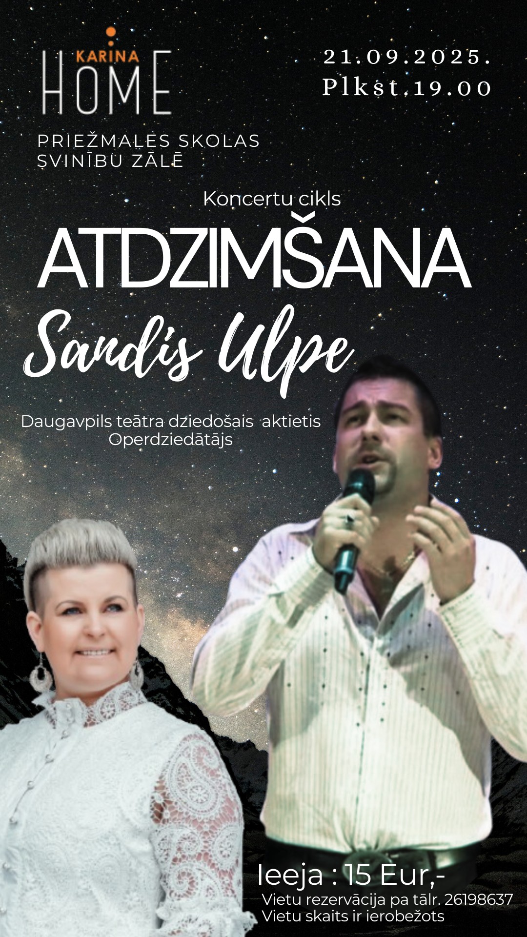 Koncertu cikls "Atdzimšana" Priežmalē