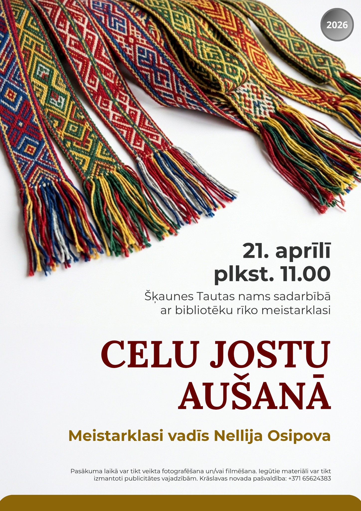 Meistarklase Šķaunes Tautas namā