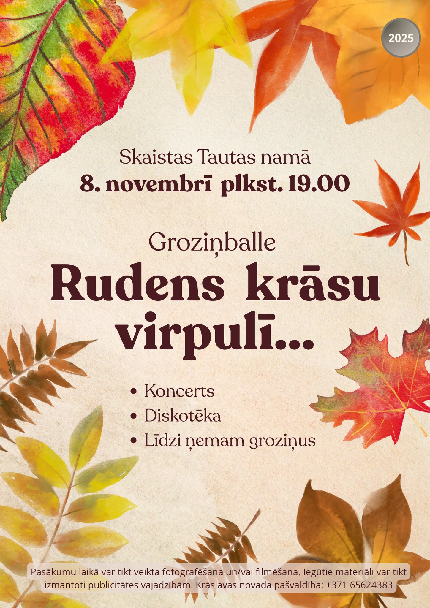 Pasākums Skaistas Tautas namā