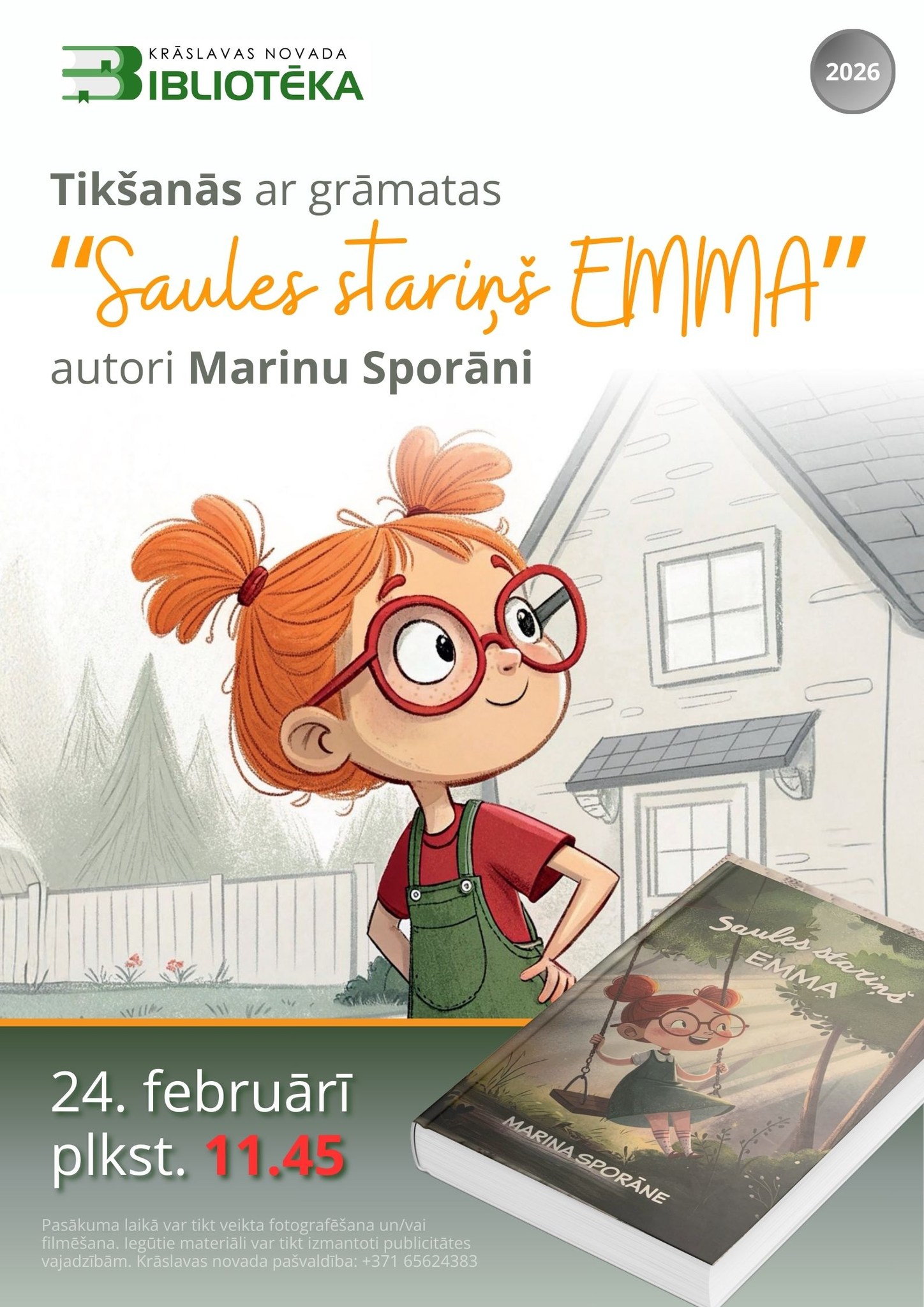 Pasākums Krāslavas novada bibliotēkā