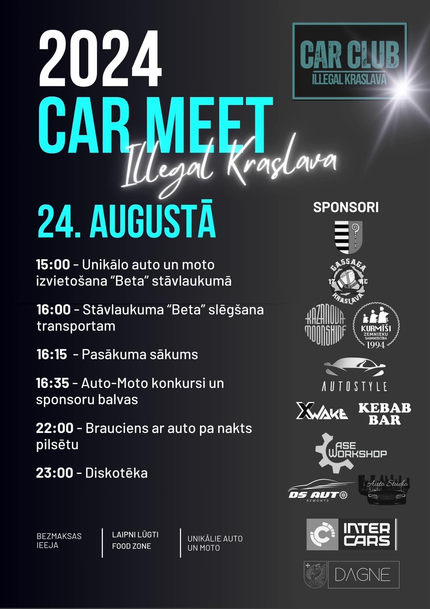 Car meet Illegal Kraslava 2024