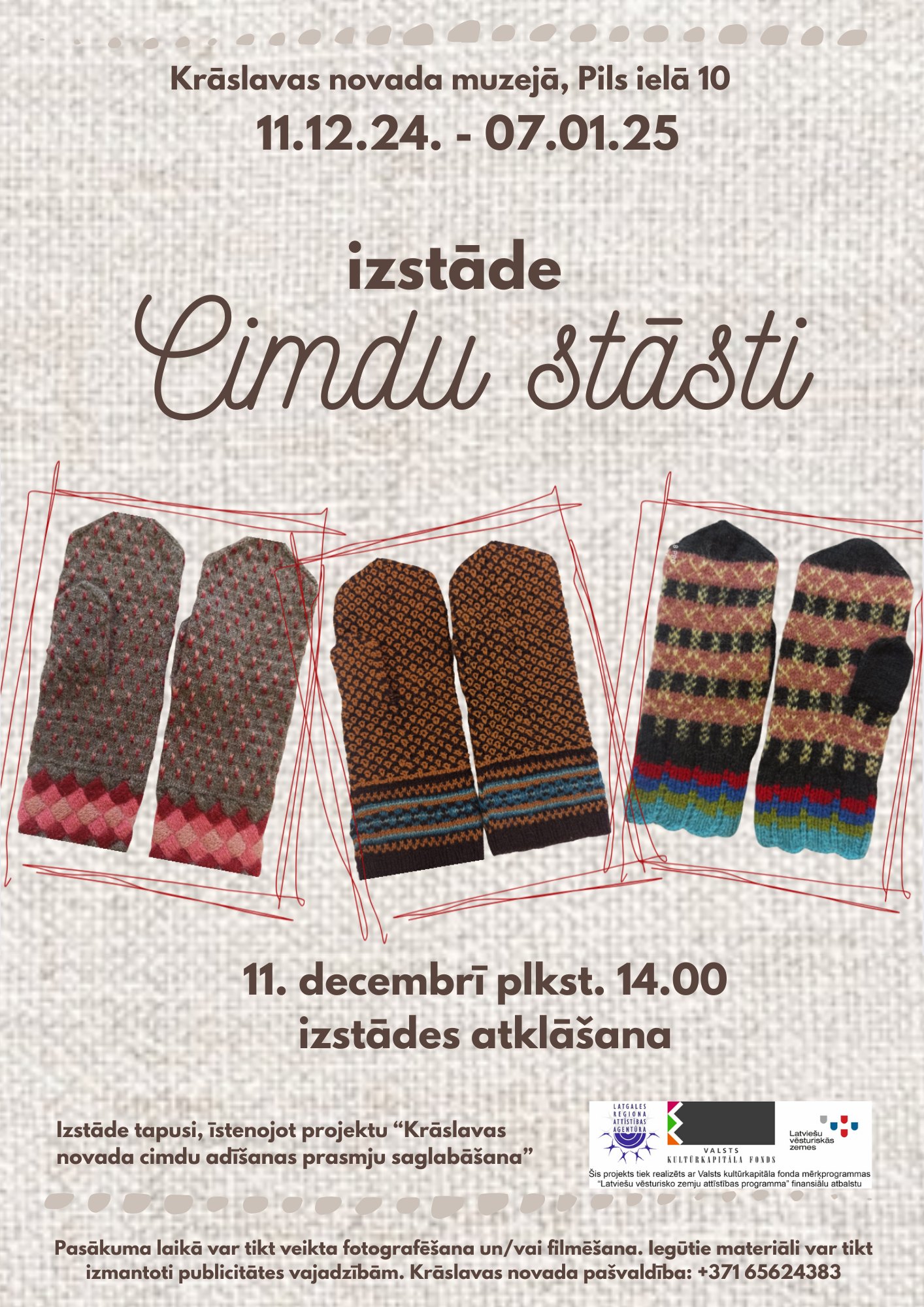 Izstādes atklāšana Krāslavas novada muzejā