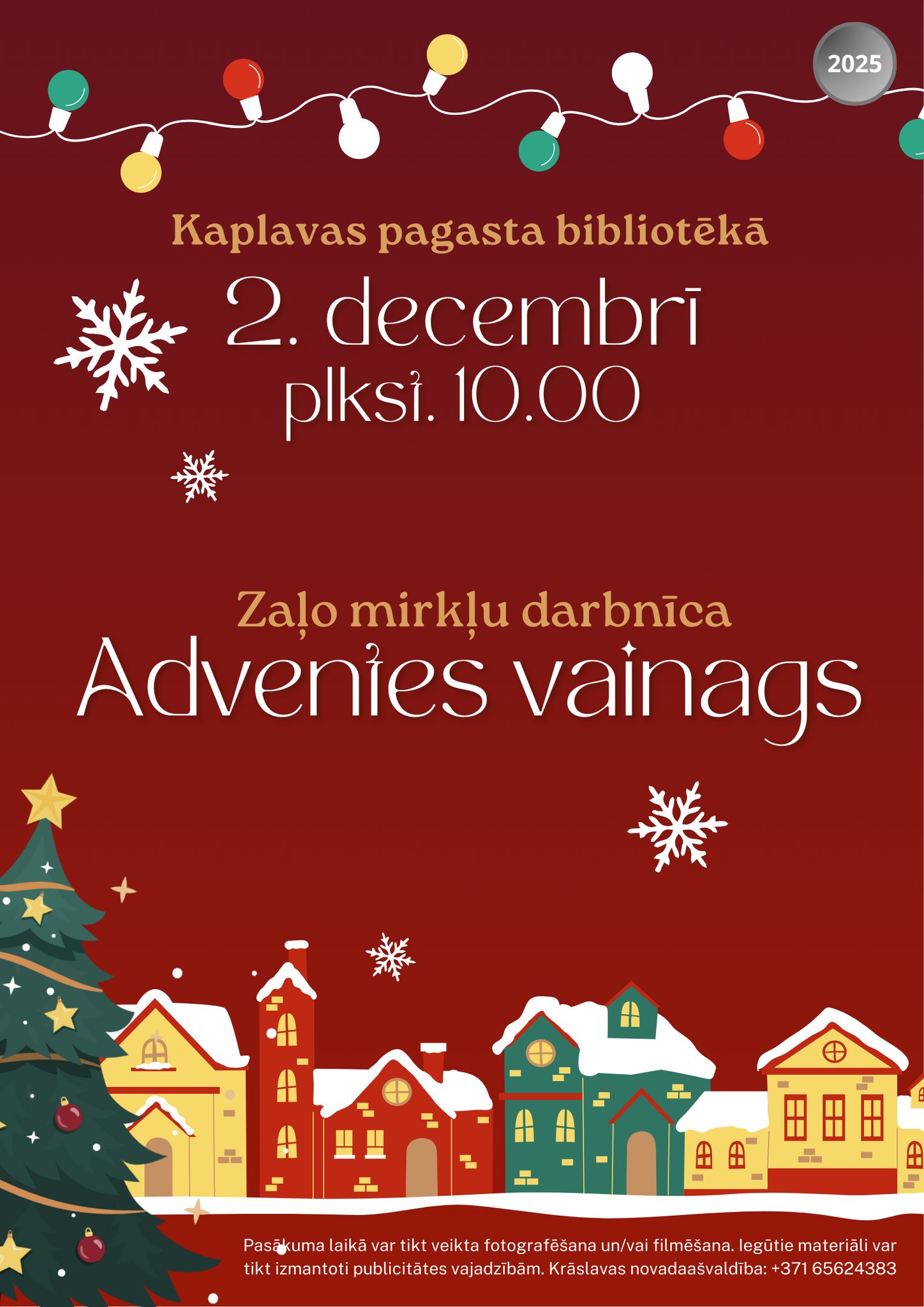 Darbnīca Kaplavas pagasta bibliotēkā