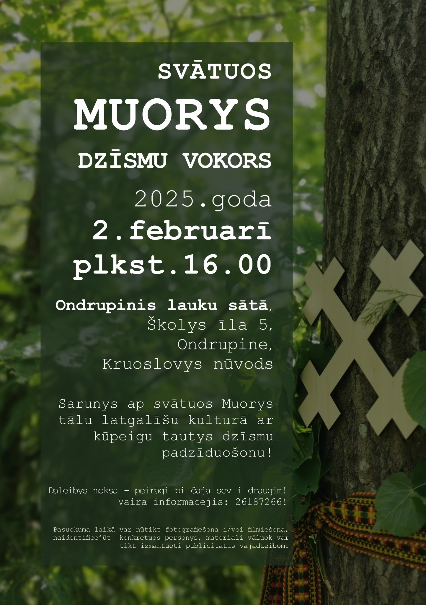 Svātuos Muorys dzīsmu vokors