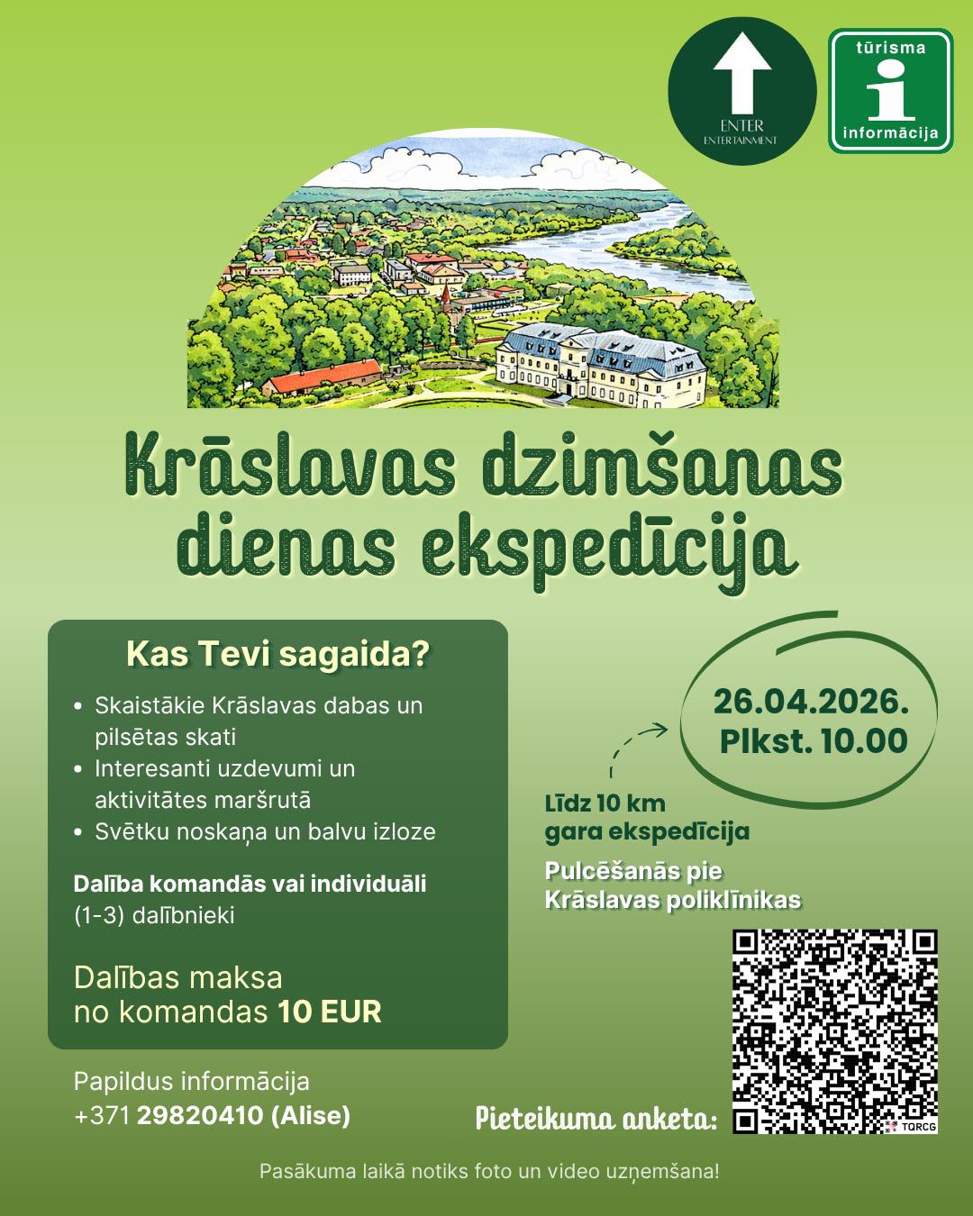 Ekspedīcija Krāslavas pilsētā