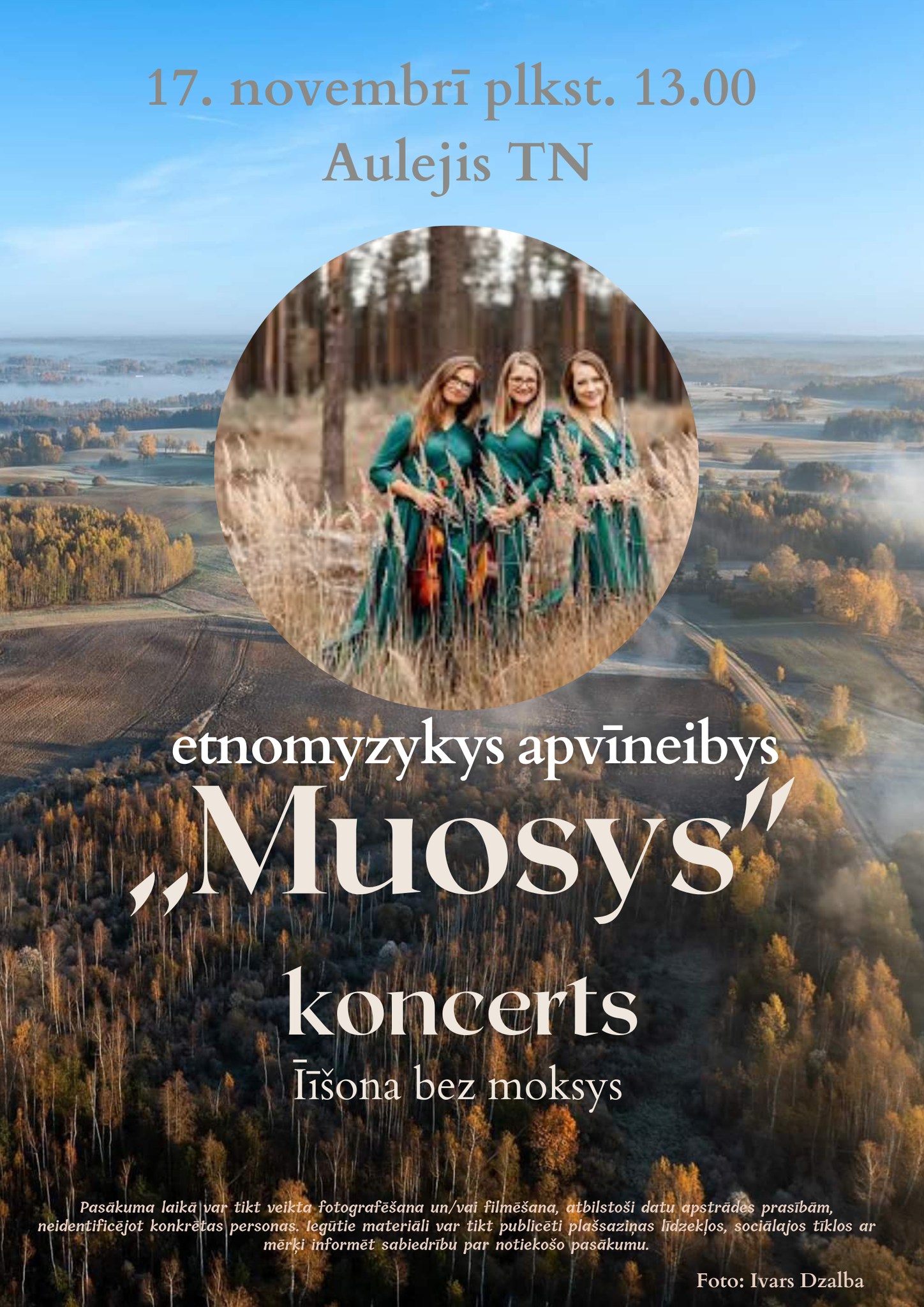 Etnomyzykys apvīneibys "Muosys" koncerts
