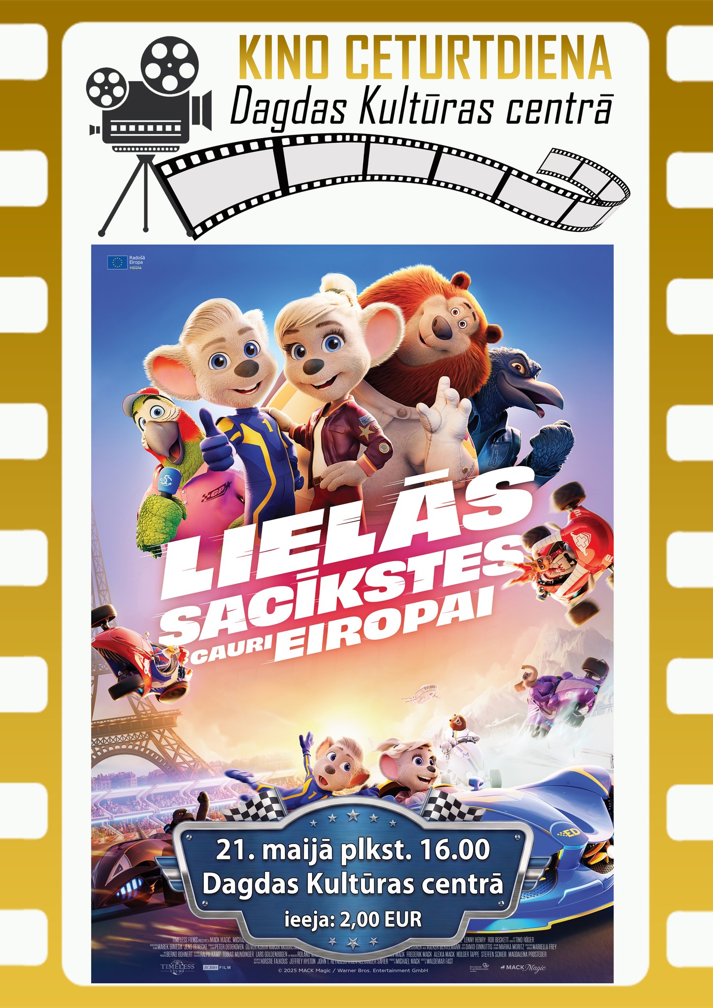 Filma Dagdas Kultūras centrā