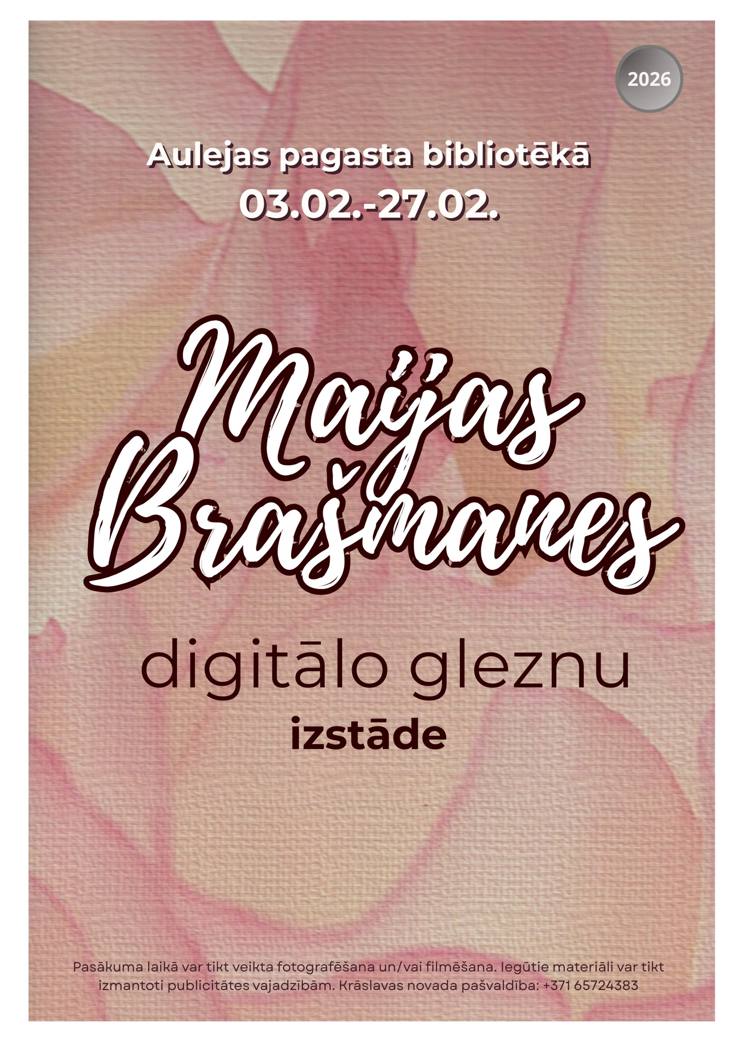 Izstāde Aulejas pagasta bibliotēkā
