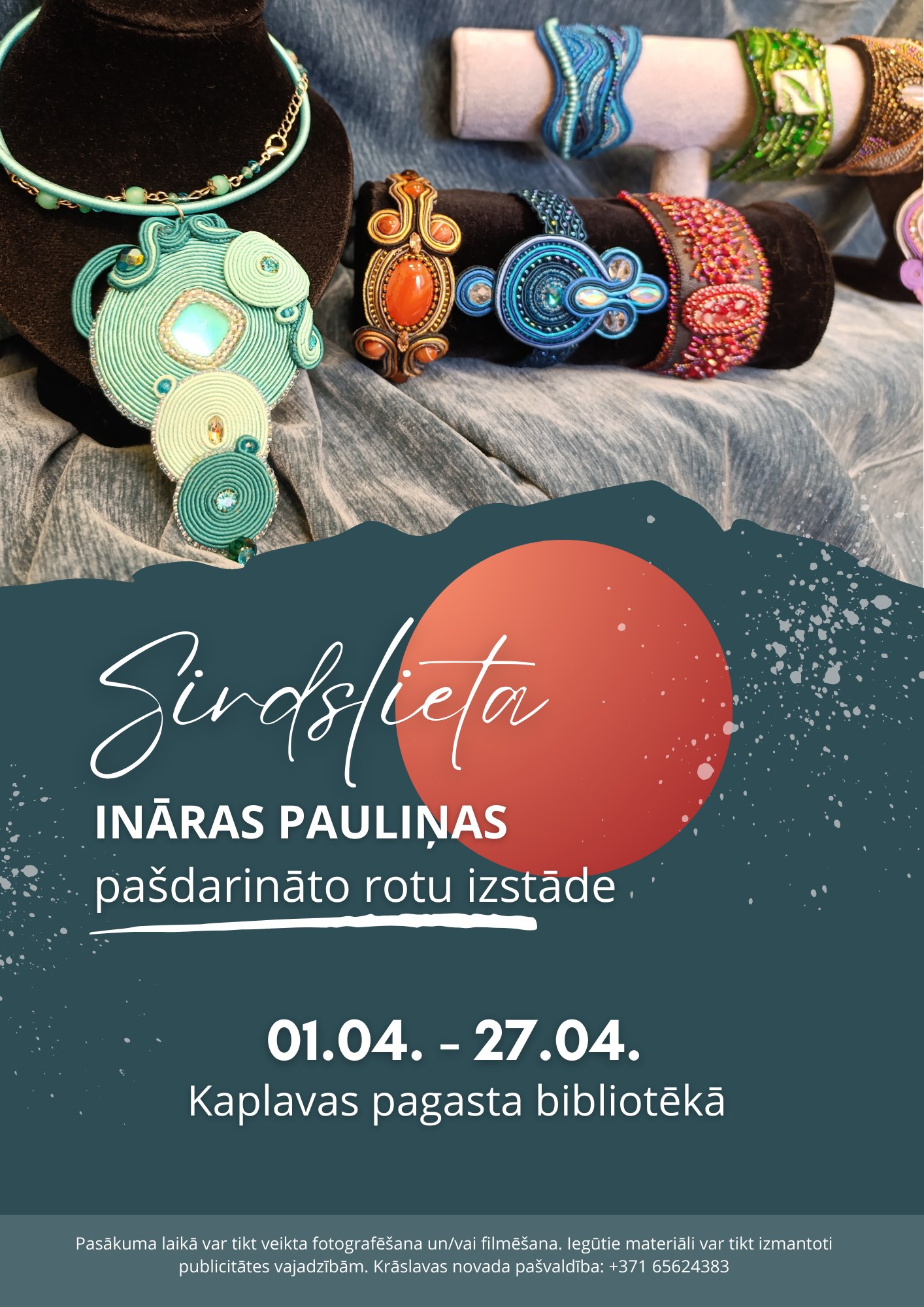 Izstāde Kaplavas pagasta bibliotēkā