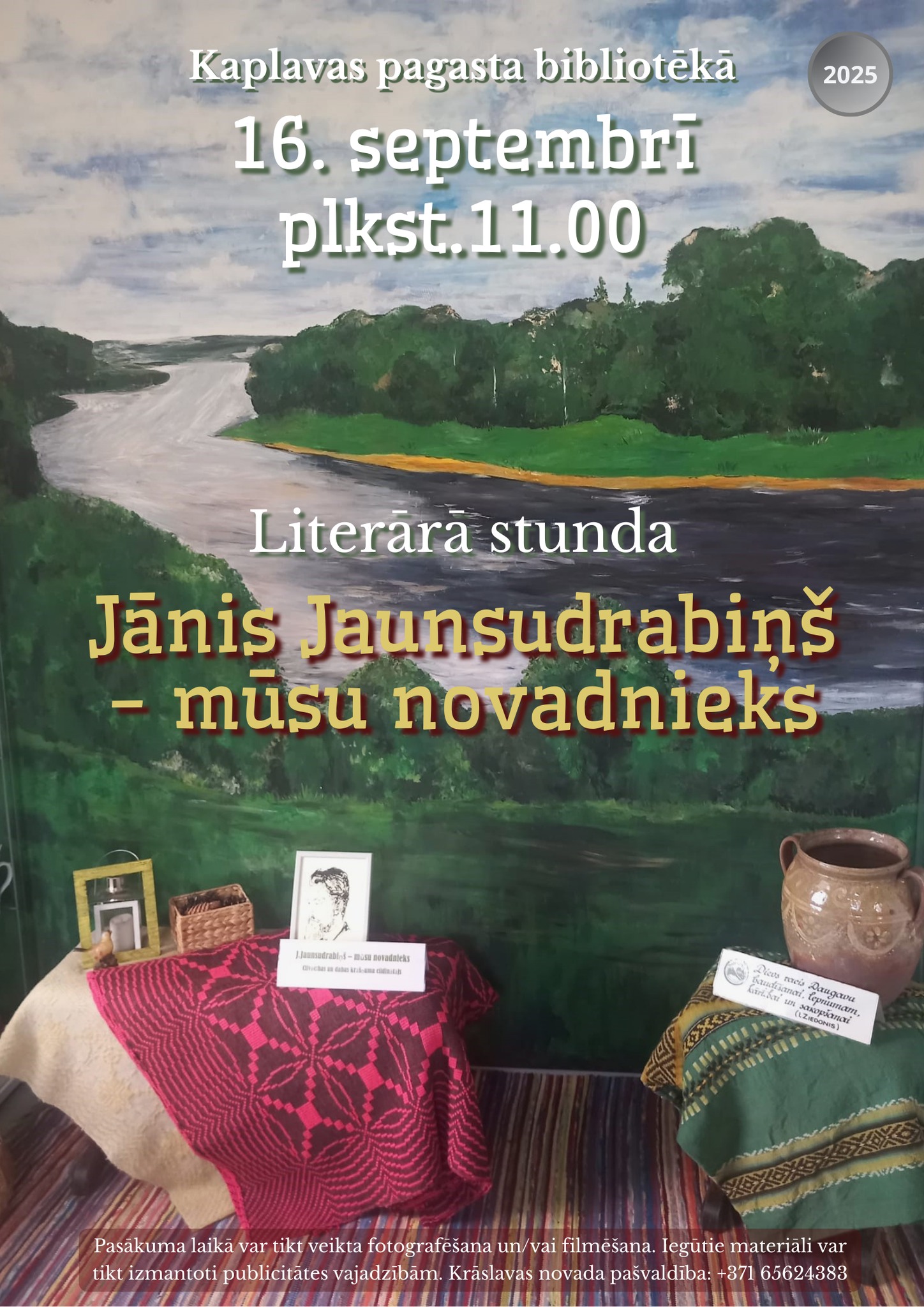 Pasākums Kaplavas pagasta bibliotēkā