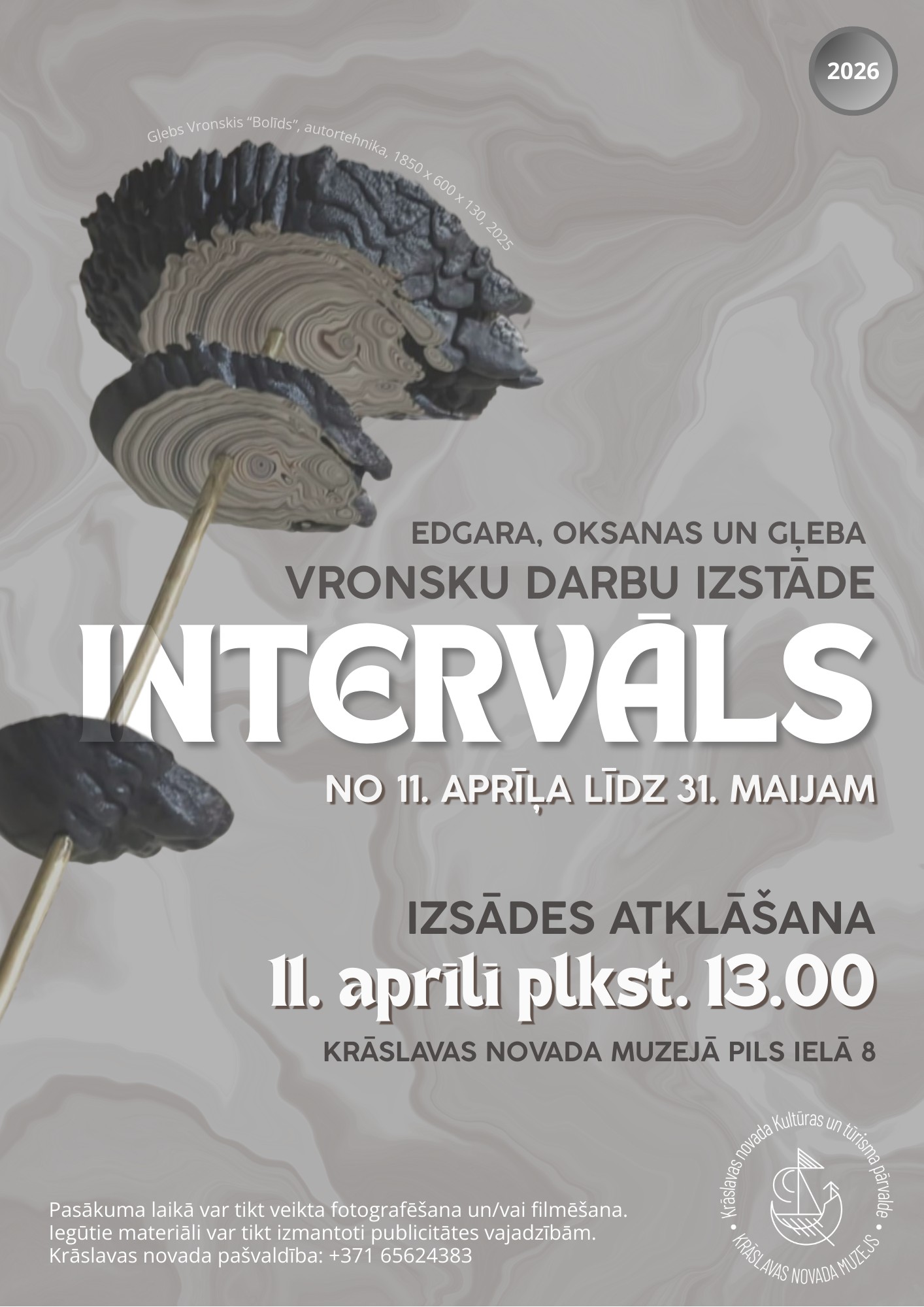 Izstādes atklāšana Krāslavas novada muzejā