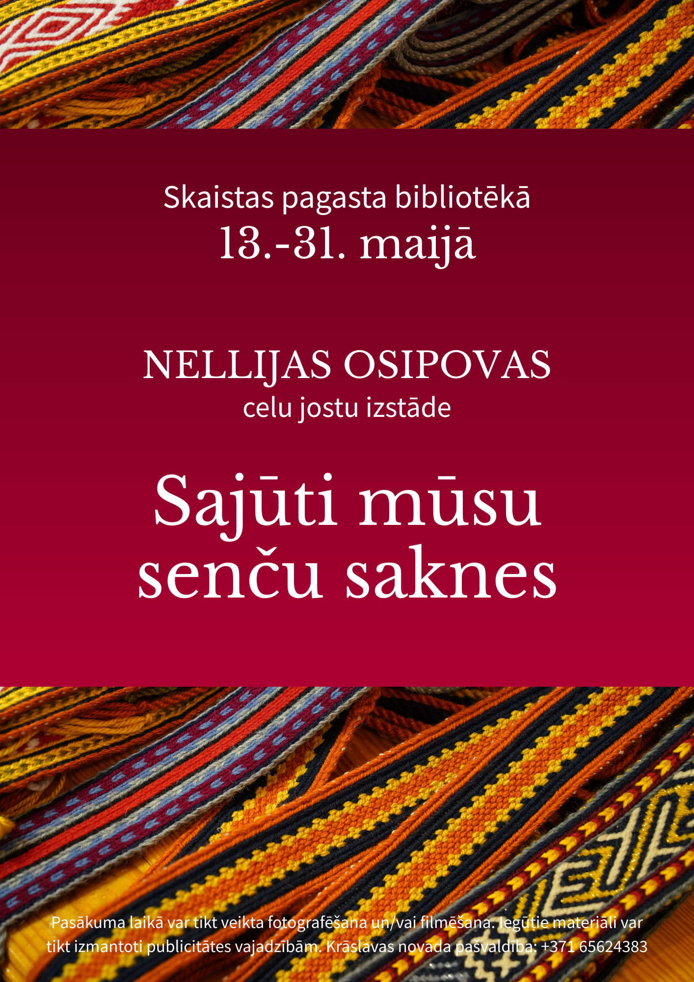Izstāde Skaistas pagasta bibliotēkā