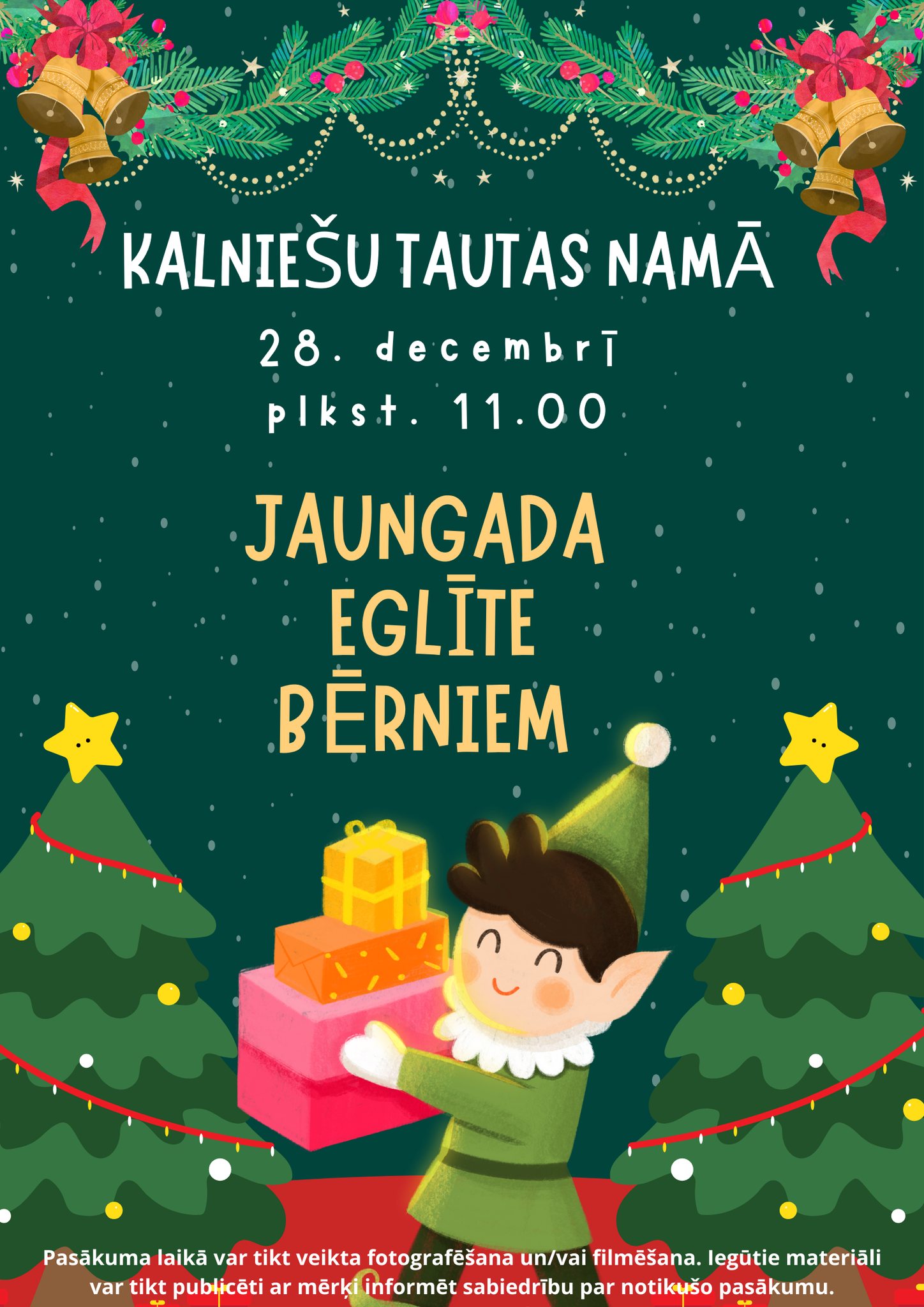 Jaungada eglīte bērniem