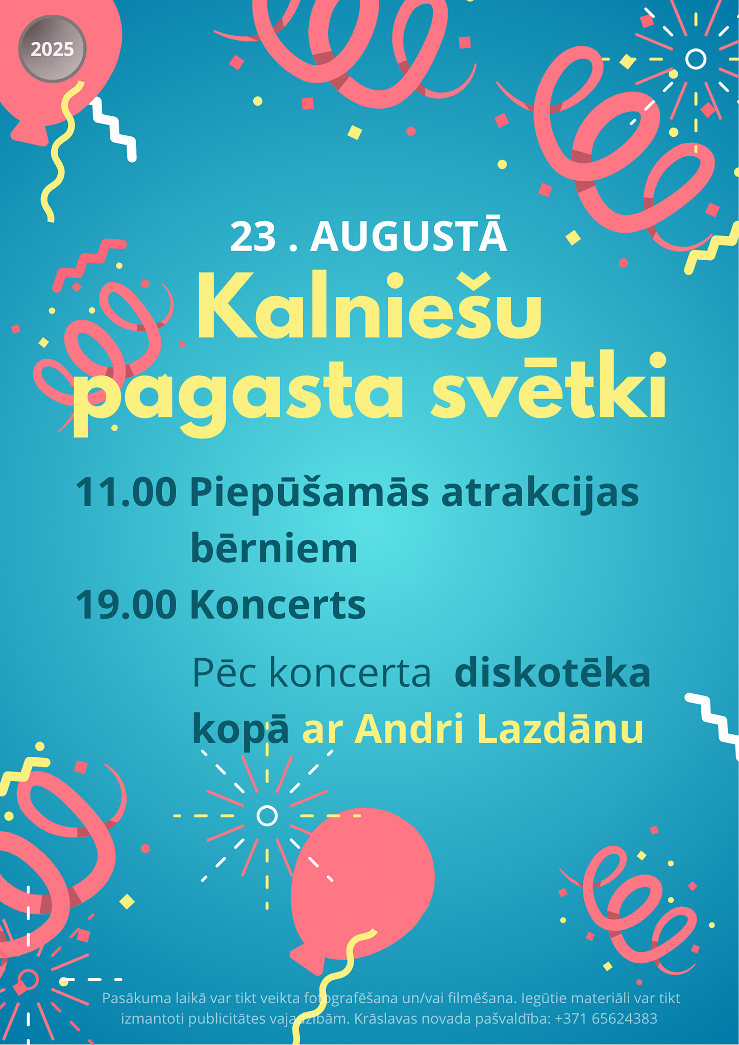 Kalniešu pagasta svētki
