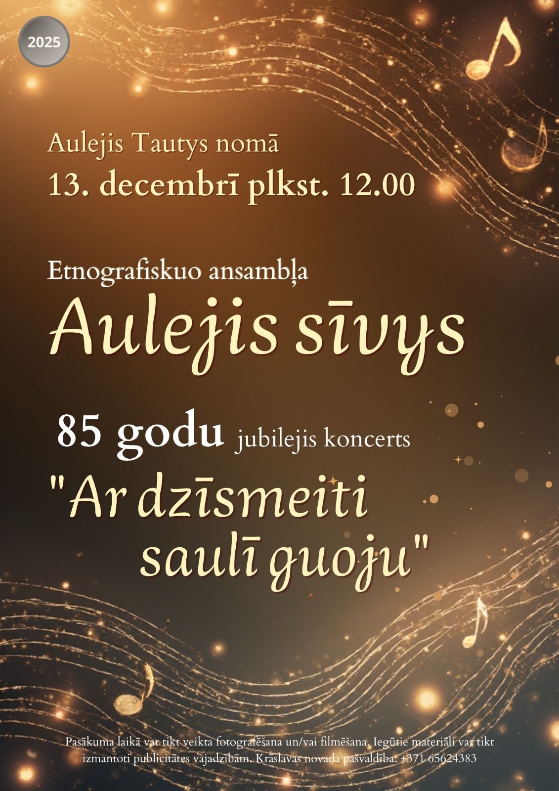 Koncerts Aulejā