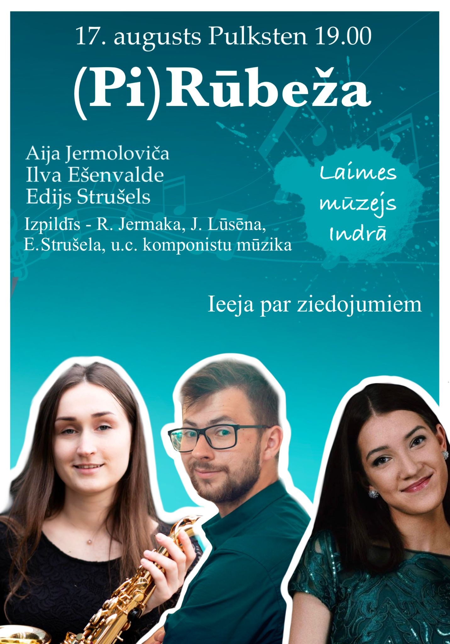 Klasiskās mūzikas koncerts "(Pi)Rūbeža" Laimes muzejā, Indrā