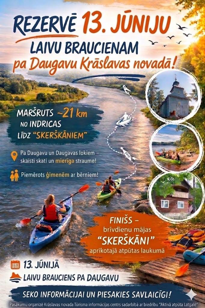 Laivu brauciens pa Daugavu