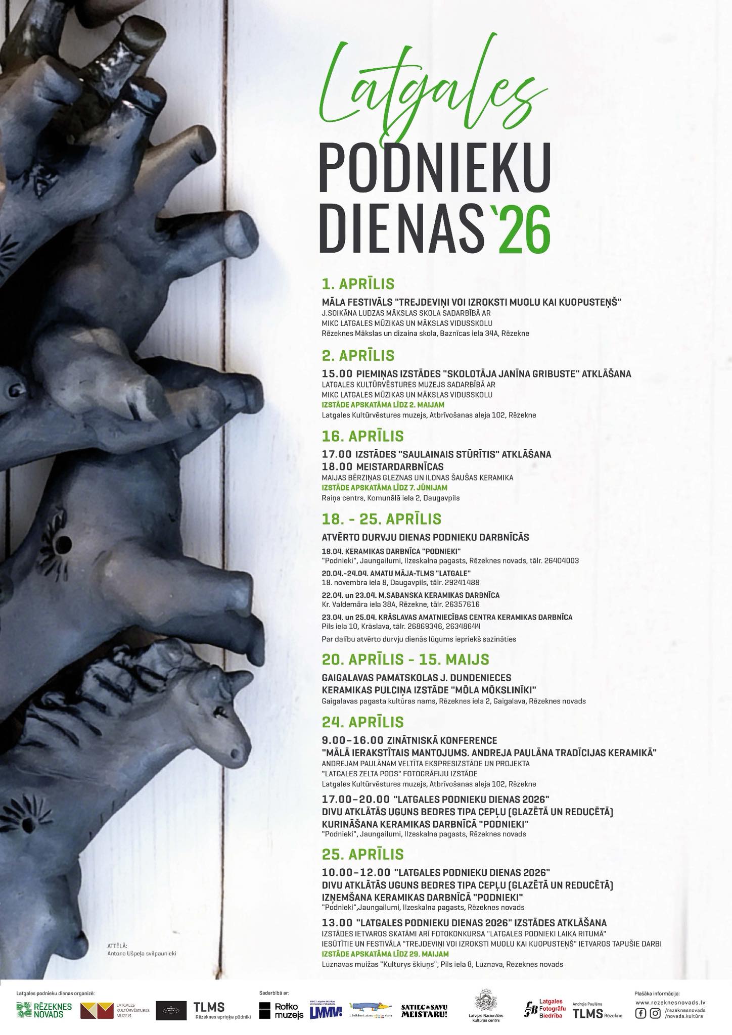 Latgales podnieku dienas' 2026