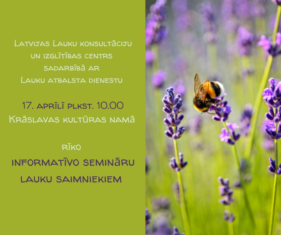 Seminārs lauku saimniekiem