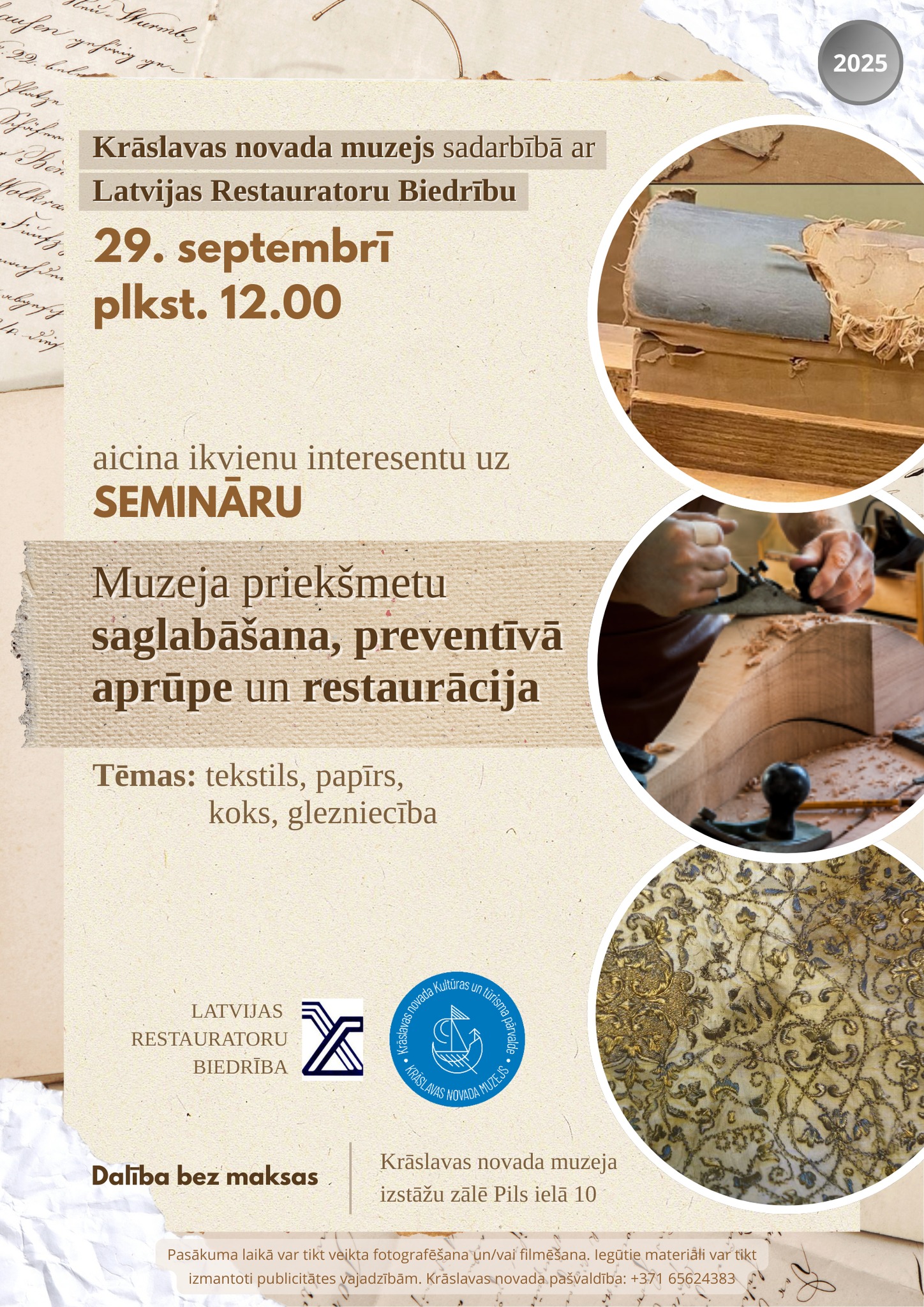 Seminārs Krāslavas novada muzejā