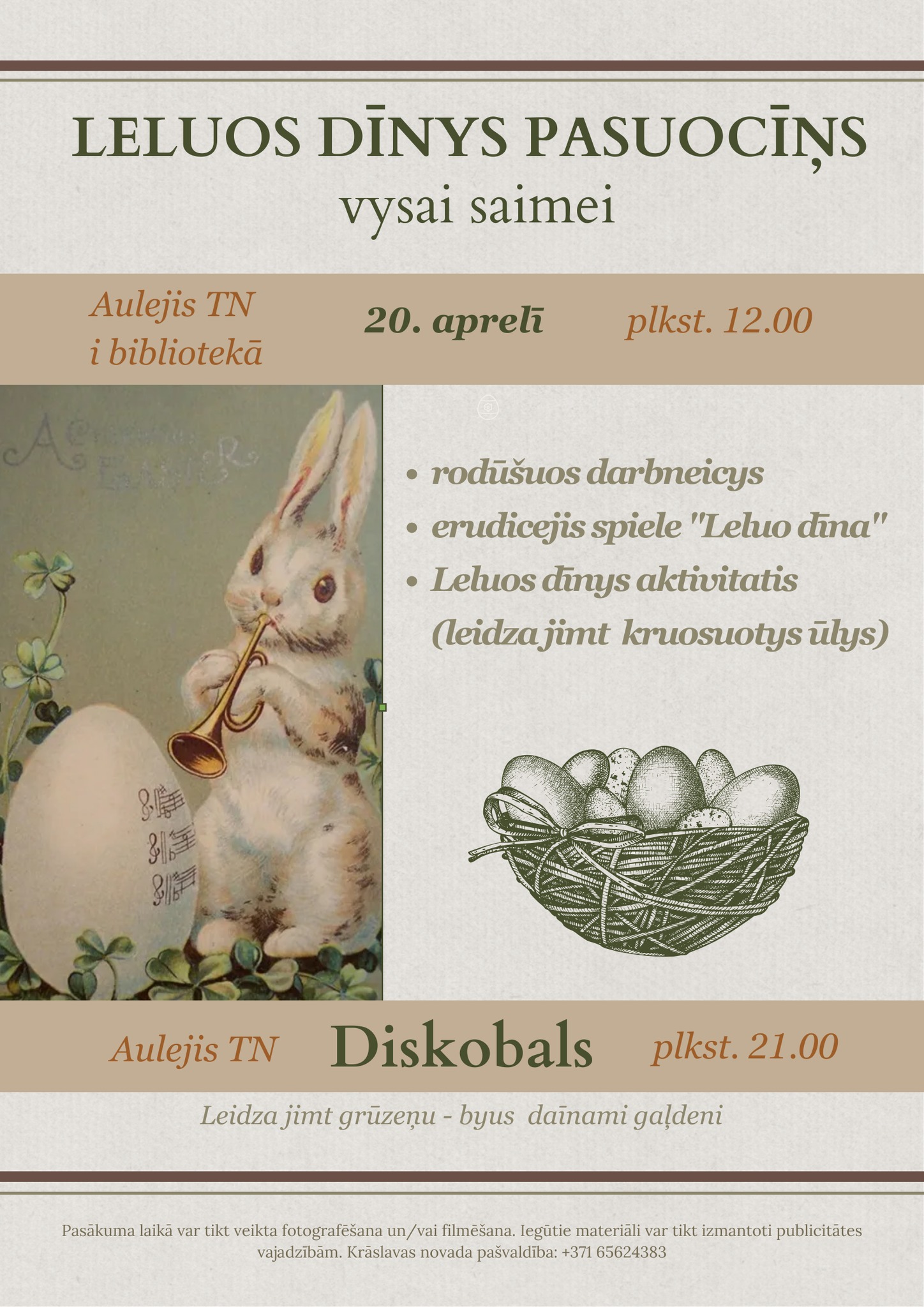 Lieldienu pasākumi