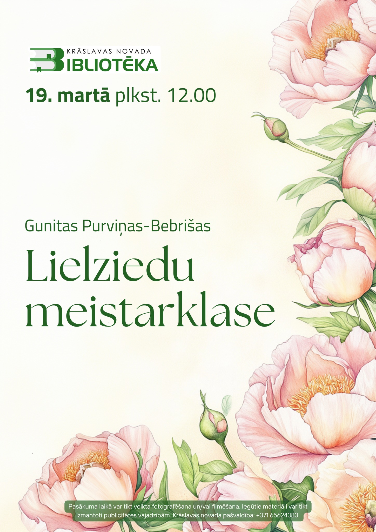 Meistarklase Krāslavas novada bibliotēkā