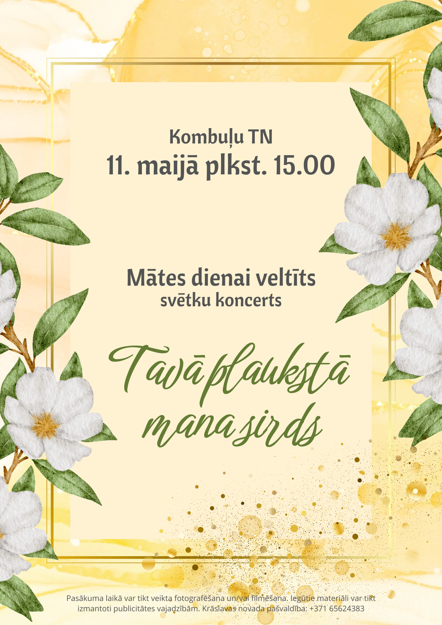 Māmiņdienas pasākums Krāslavas novadā