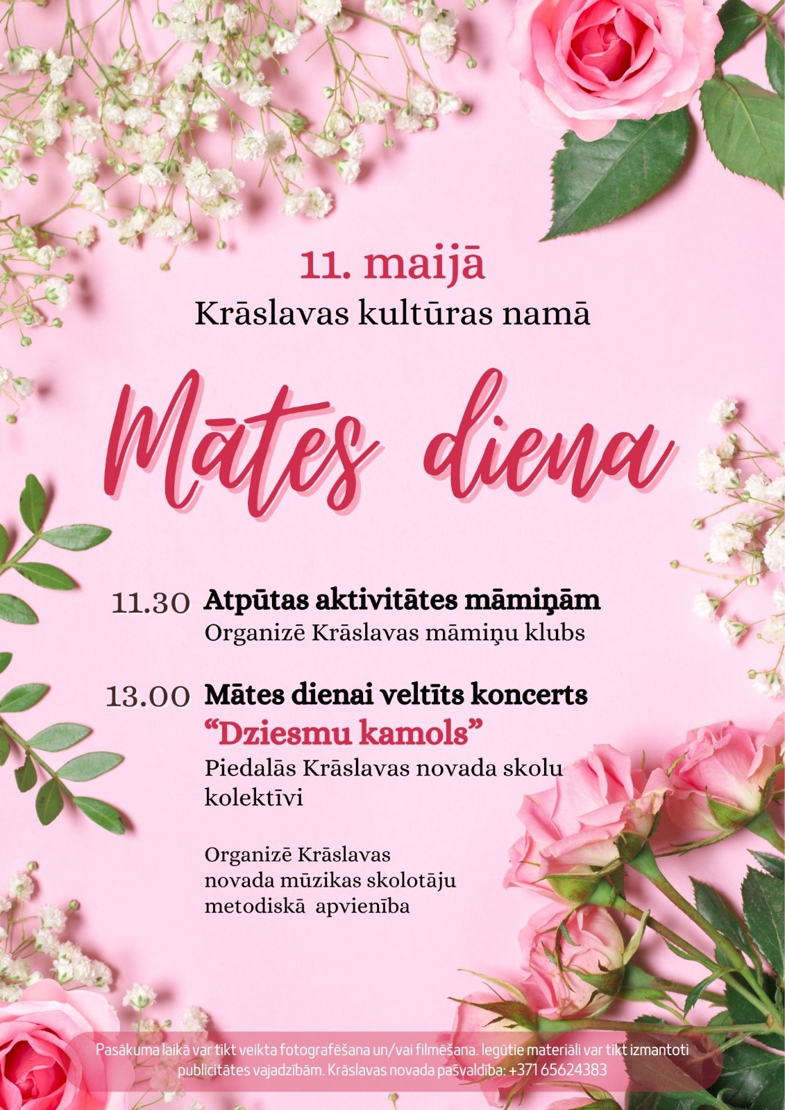 Māmiņdienas pasākums Krāslavas novadā