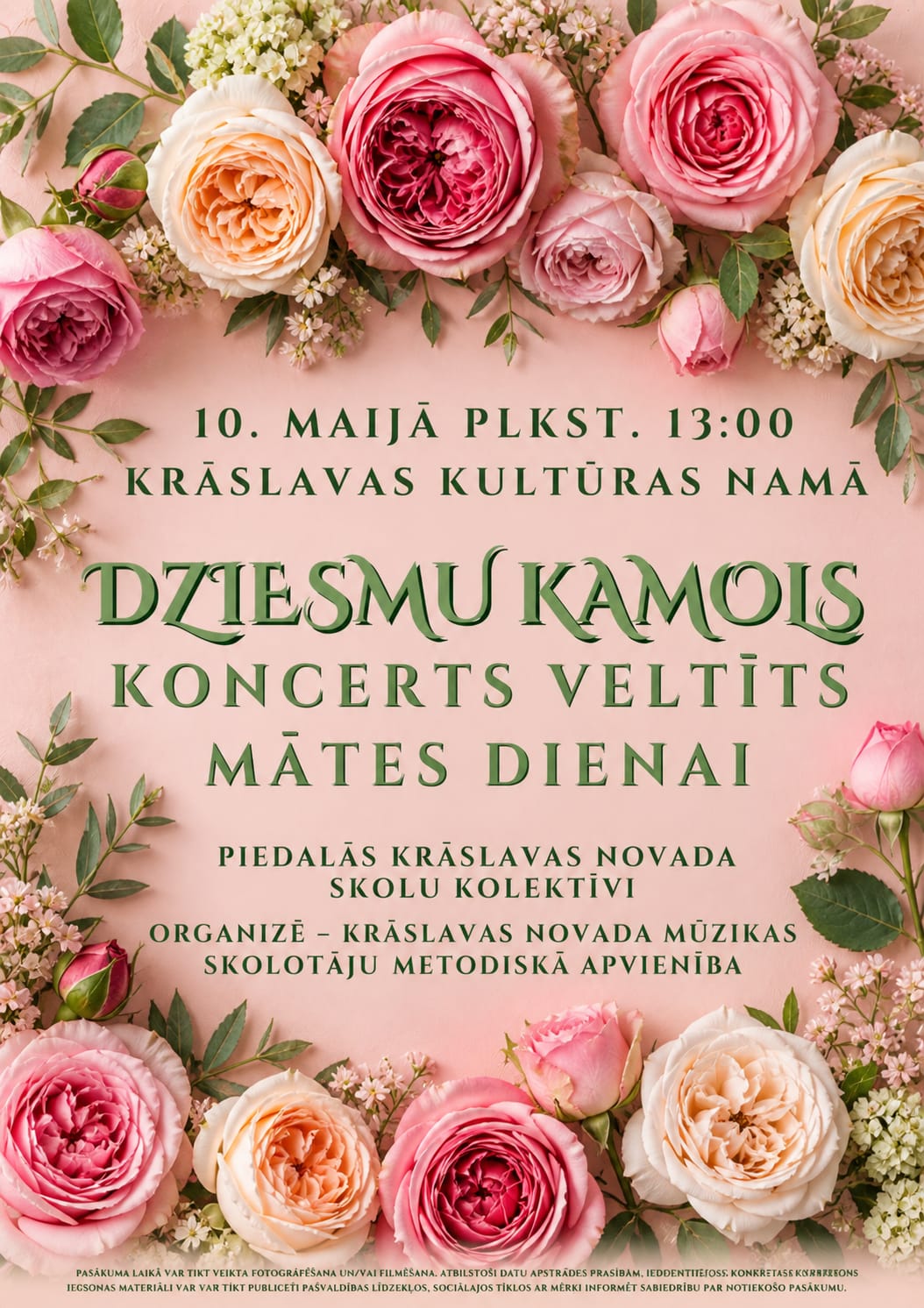Mātes diena Krāslavas kultūras namā