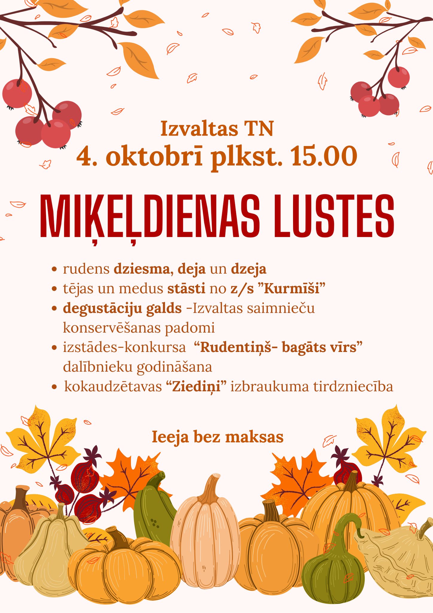 Miķeļdienas pasākums