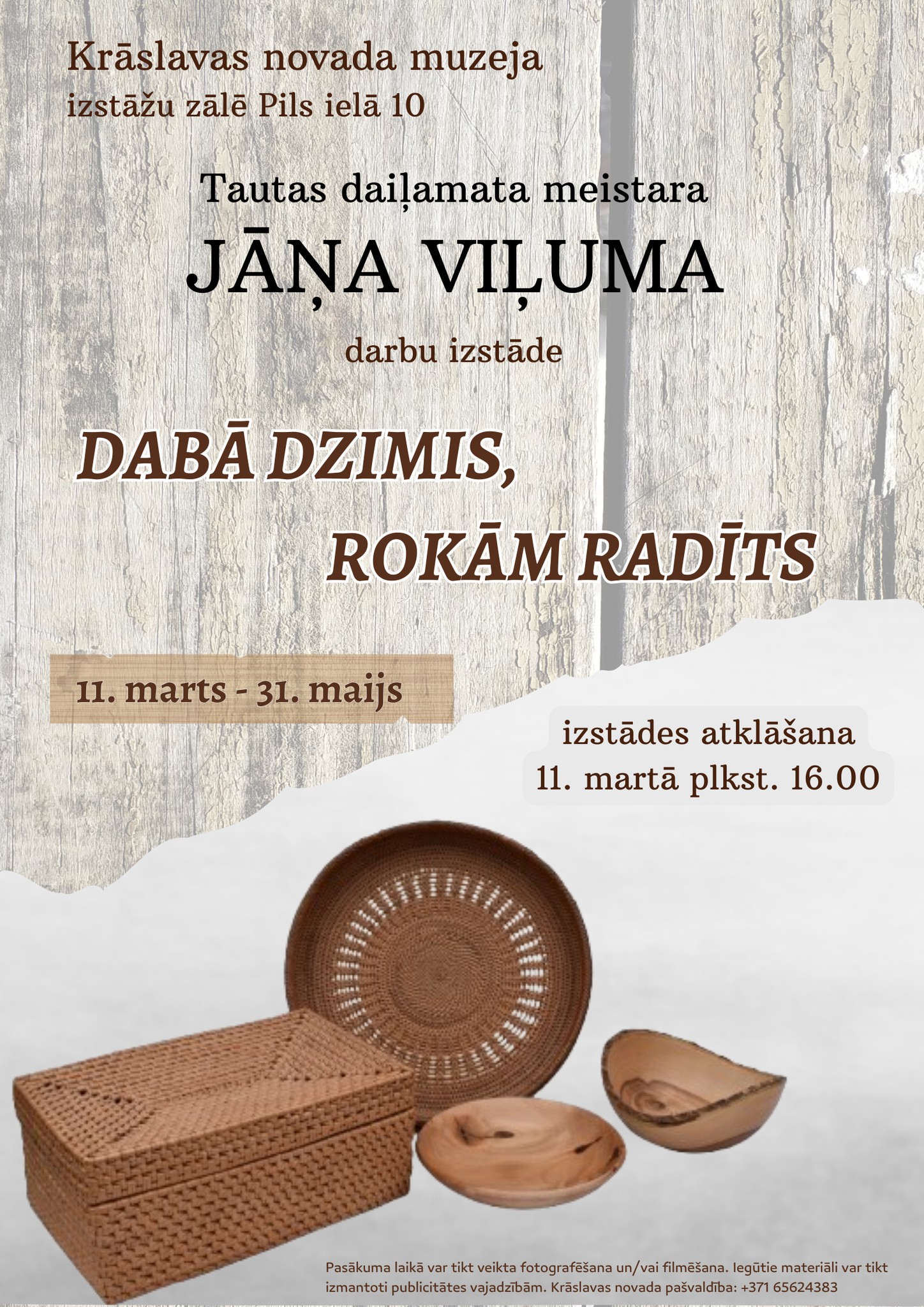 Izstādes atklāšana Krāslavas novada muzejā
