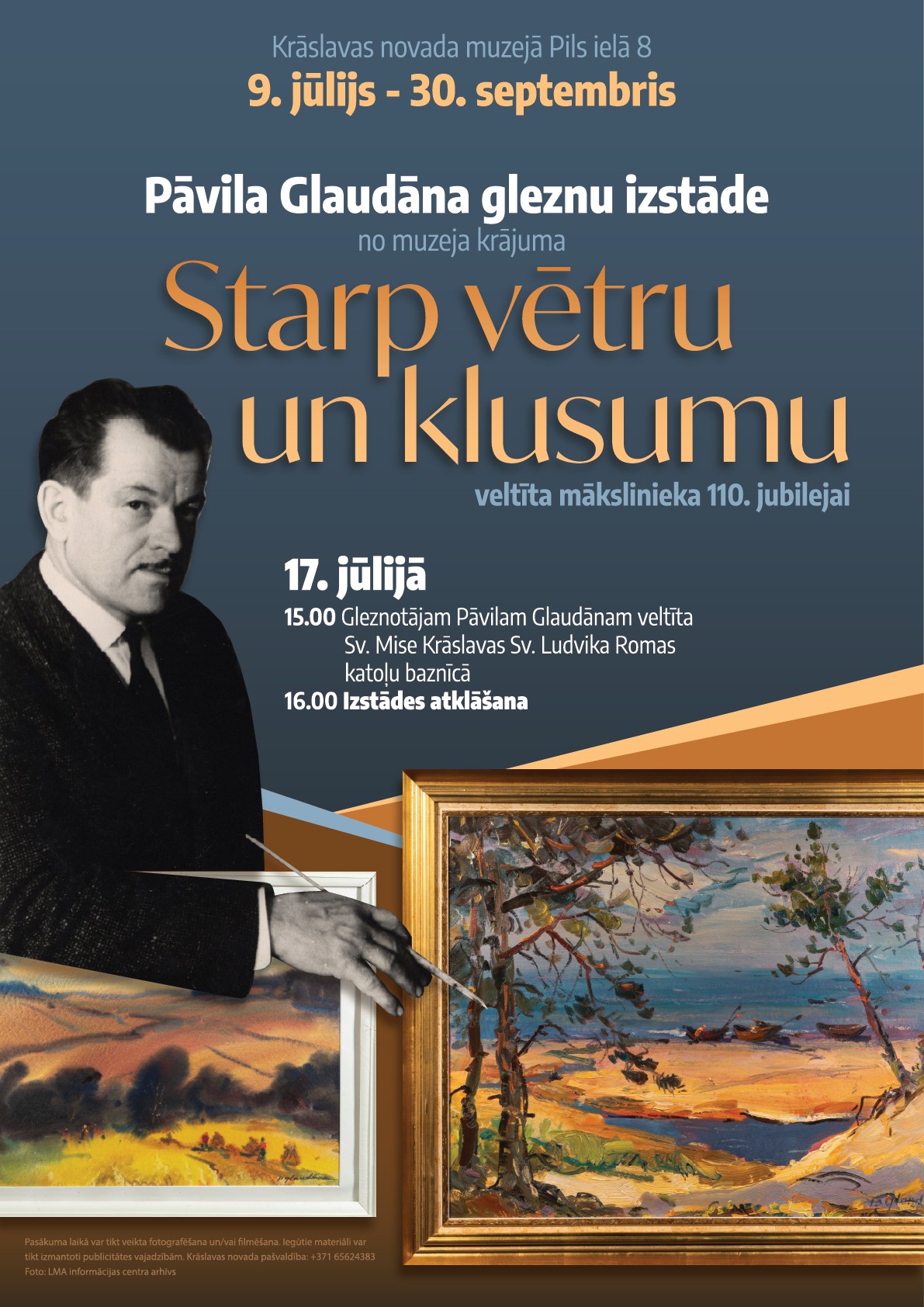 Izstādes atklāšana Krāslavas novada muzejā