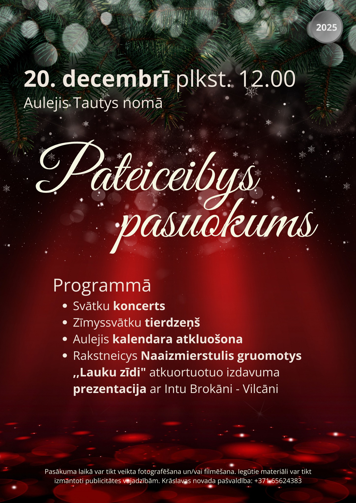 Pasākums Aulejas Tautas namā