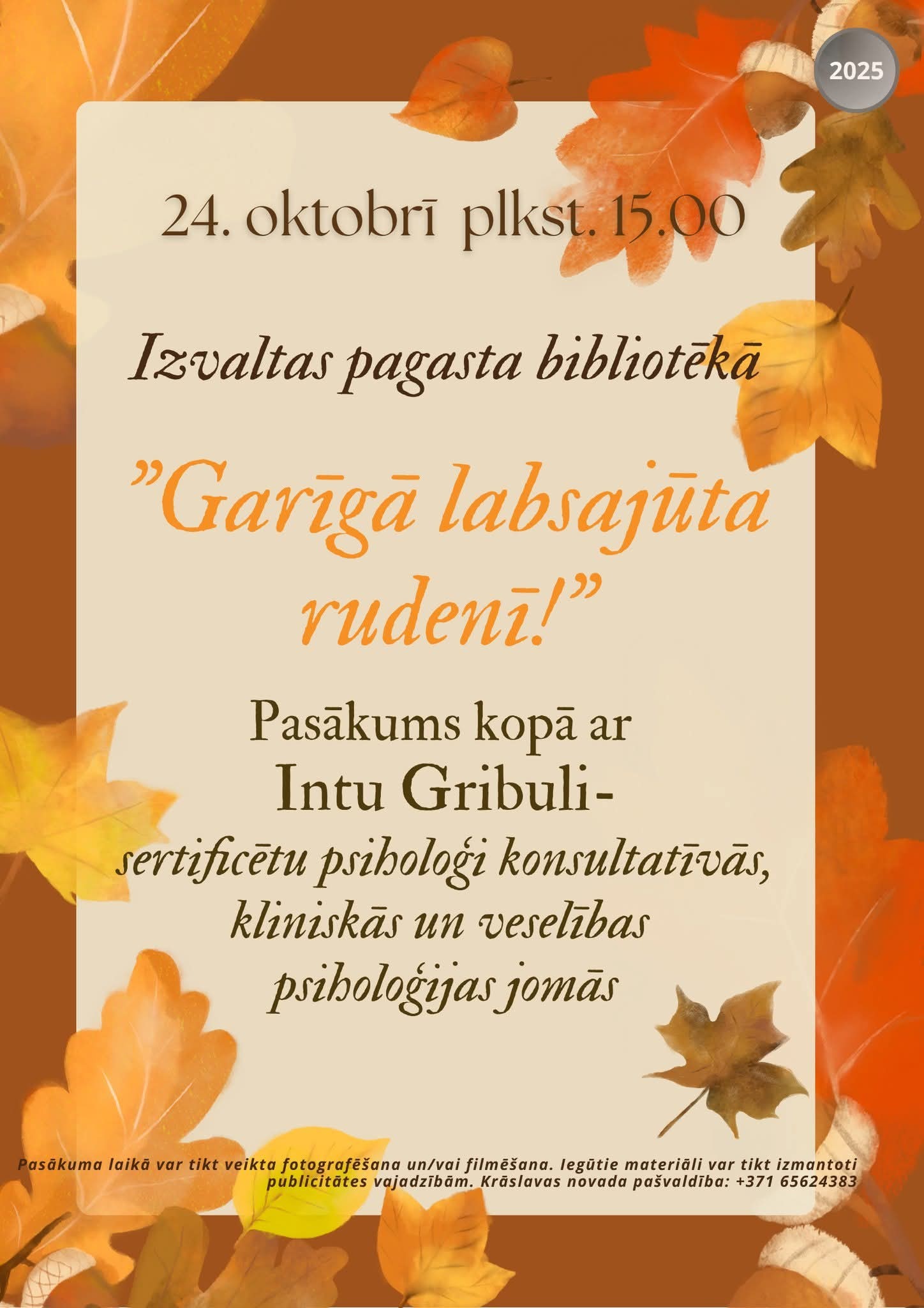 Pasākums Izvaltas pagasta bibliotēkā