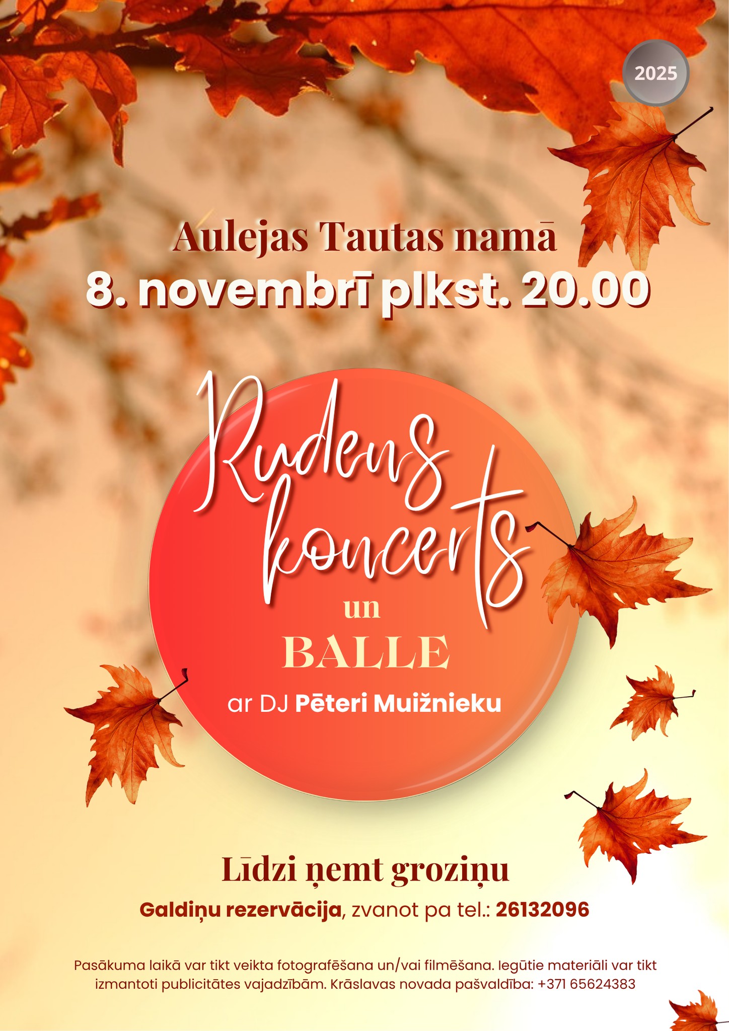 Pasākums Aulejas Tautas namā