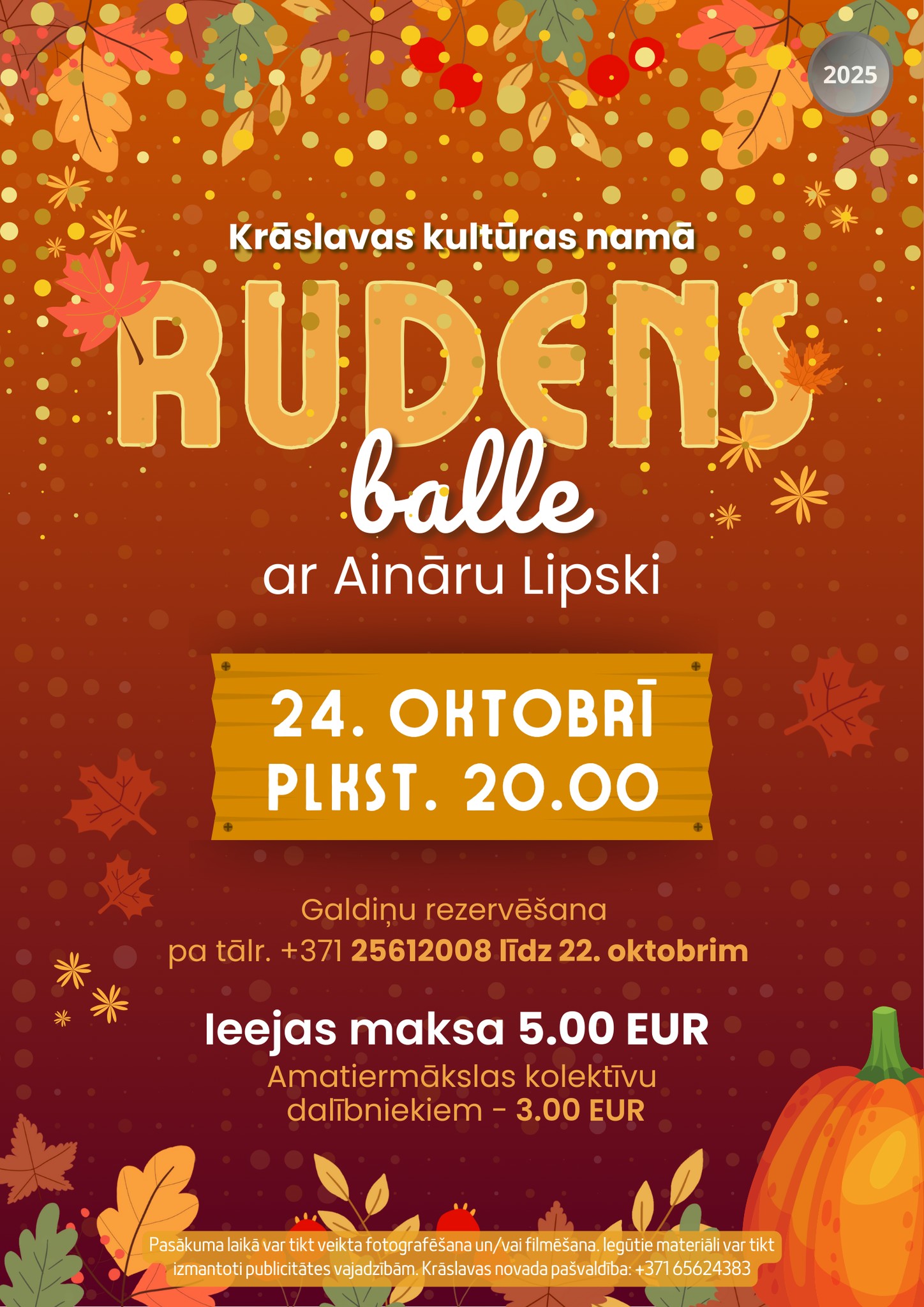 Pasākums Krāslavas kultūras namā