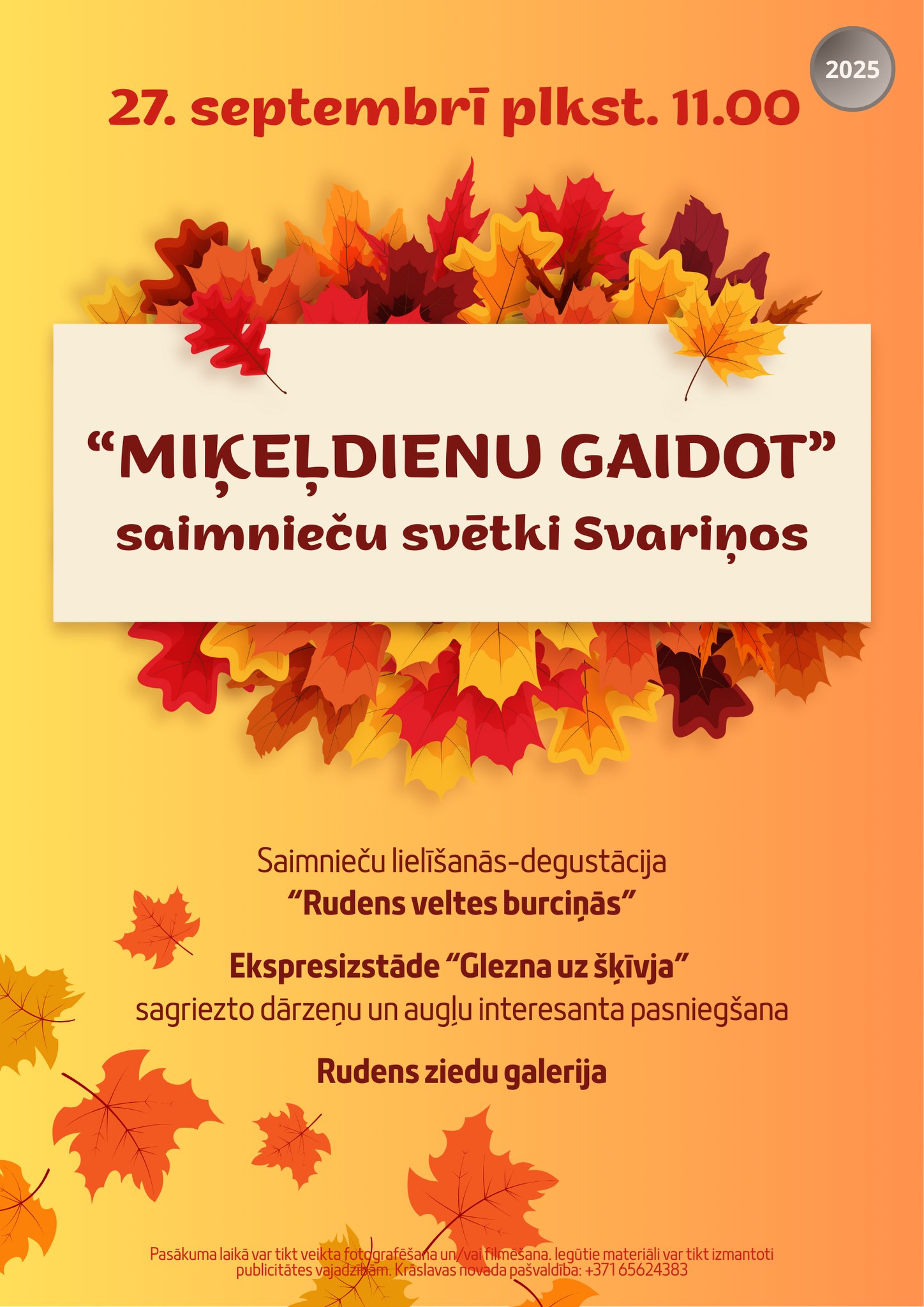 Pasākums Svariņos
