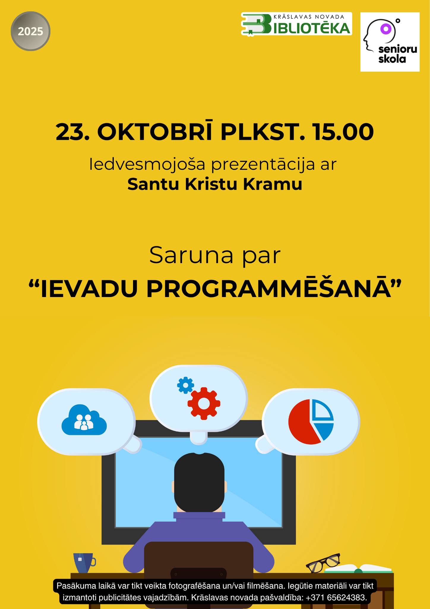 Pasākums Krāslavas novada bibliotēkā
