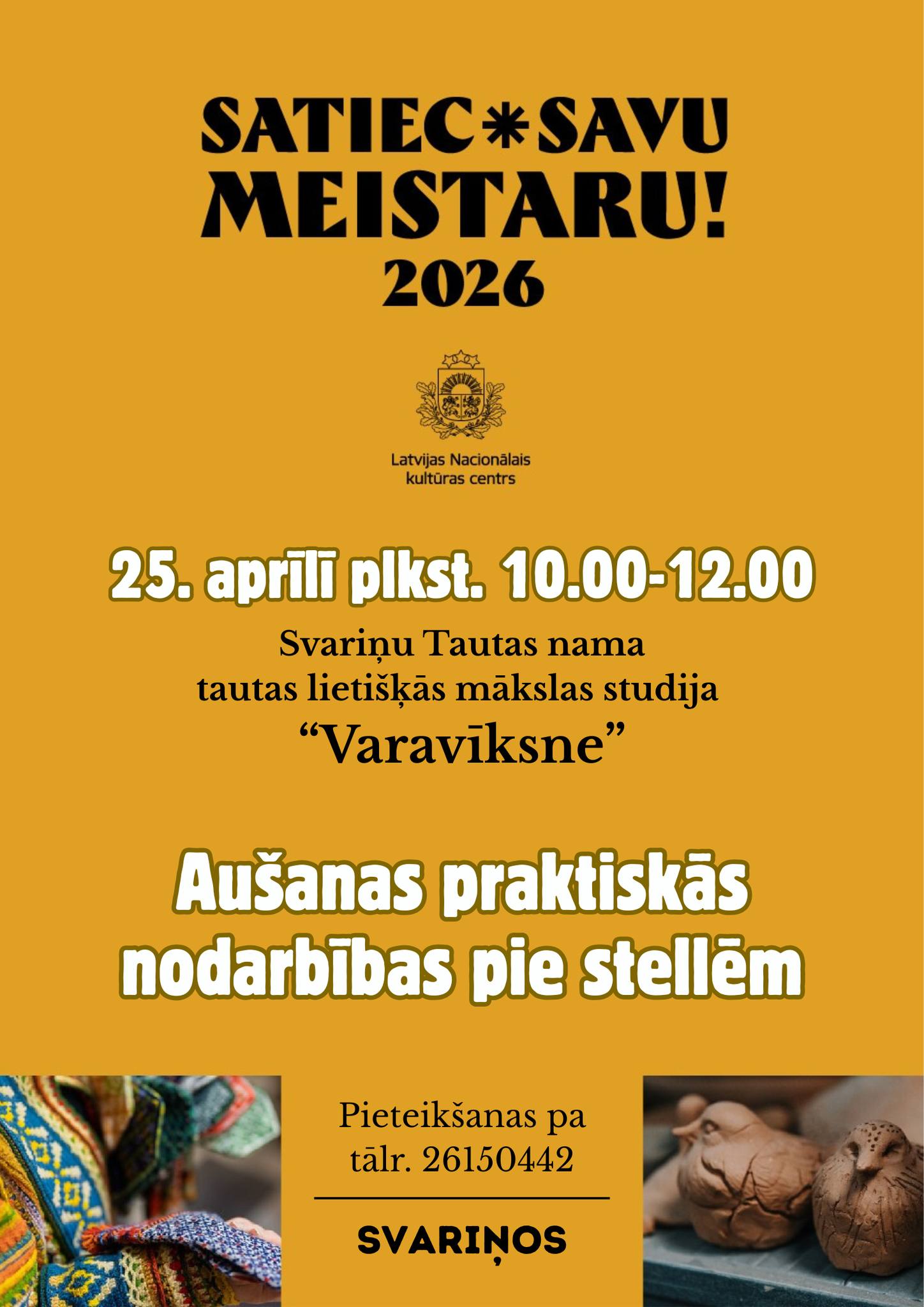 Satiec savu meistaru Krāslavas novadā