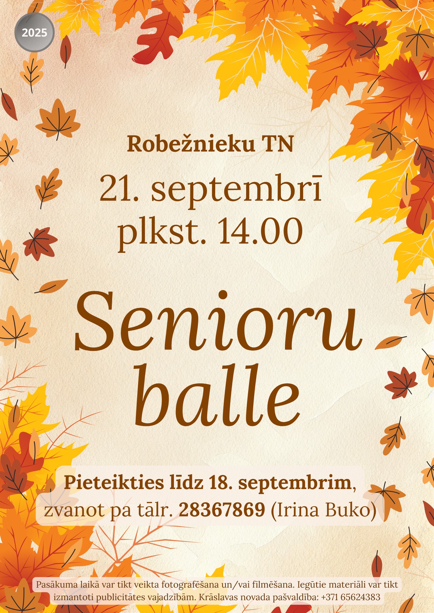 Senioru balle Robežniekos