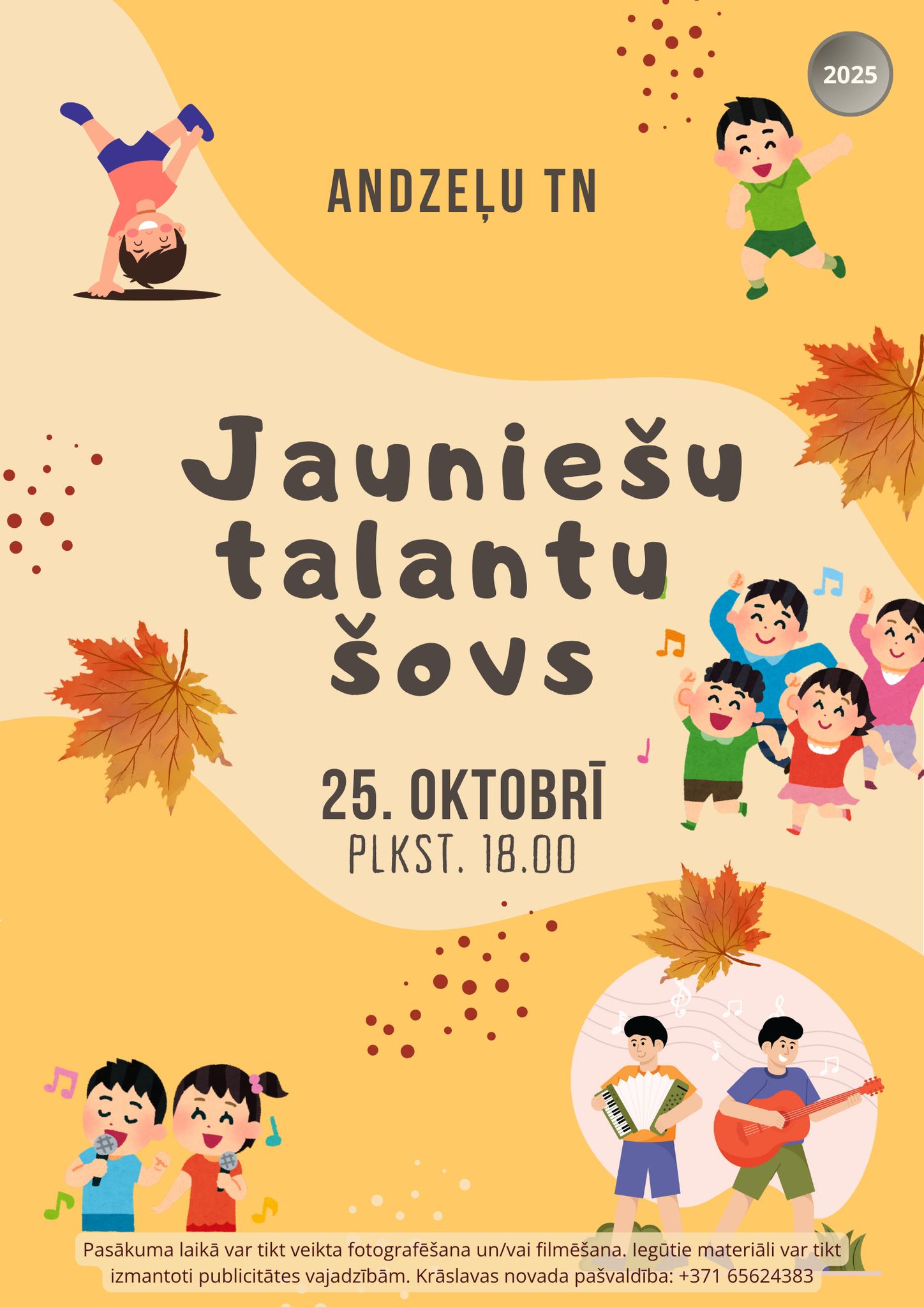 Pasākums Andzeļu Tautas namā