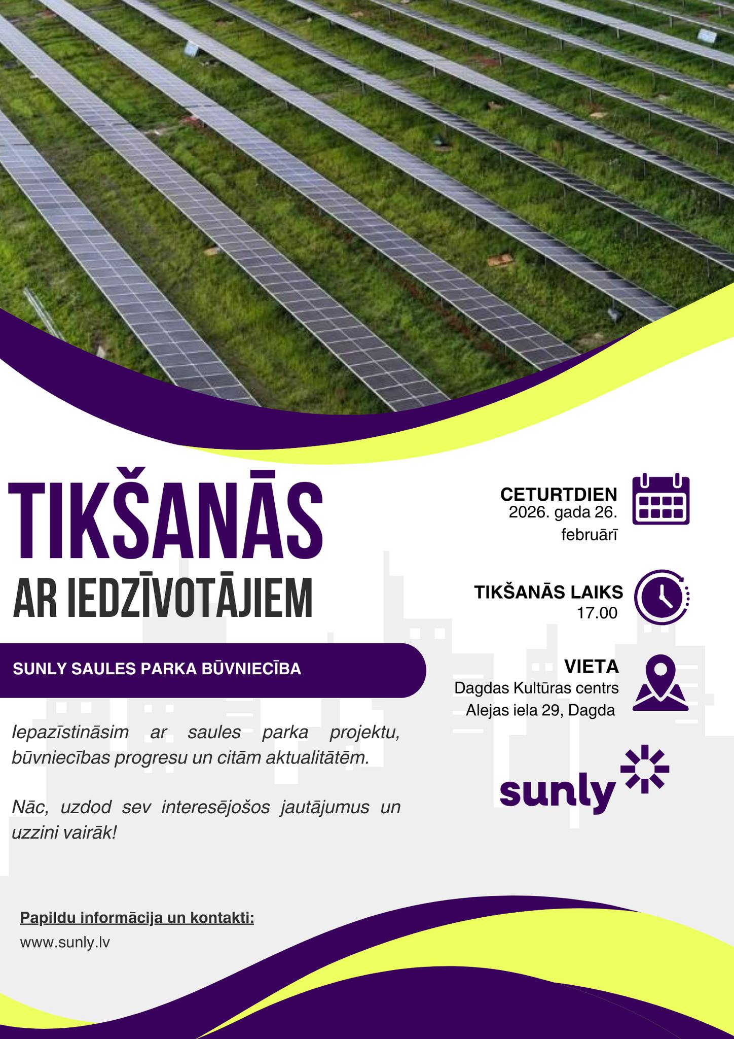 Tikšanās ar iedzīvotājem