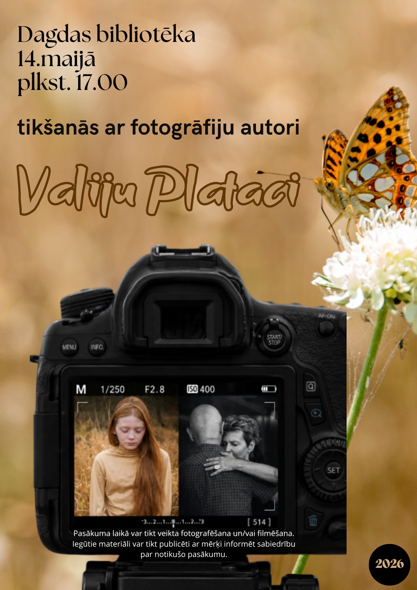 Pasākums Dagdas bibliotēkā
