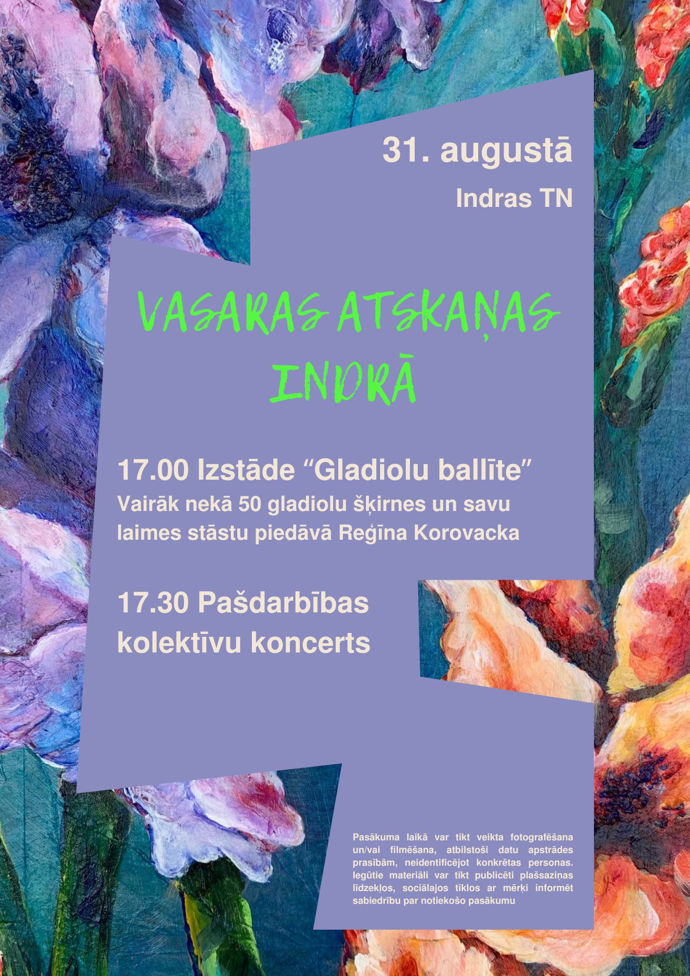 Vasaras atskaņas Indrā