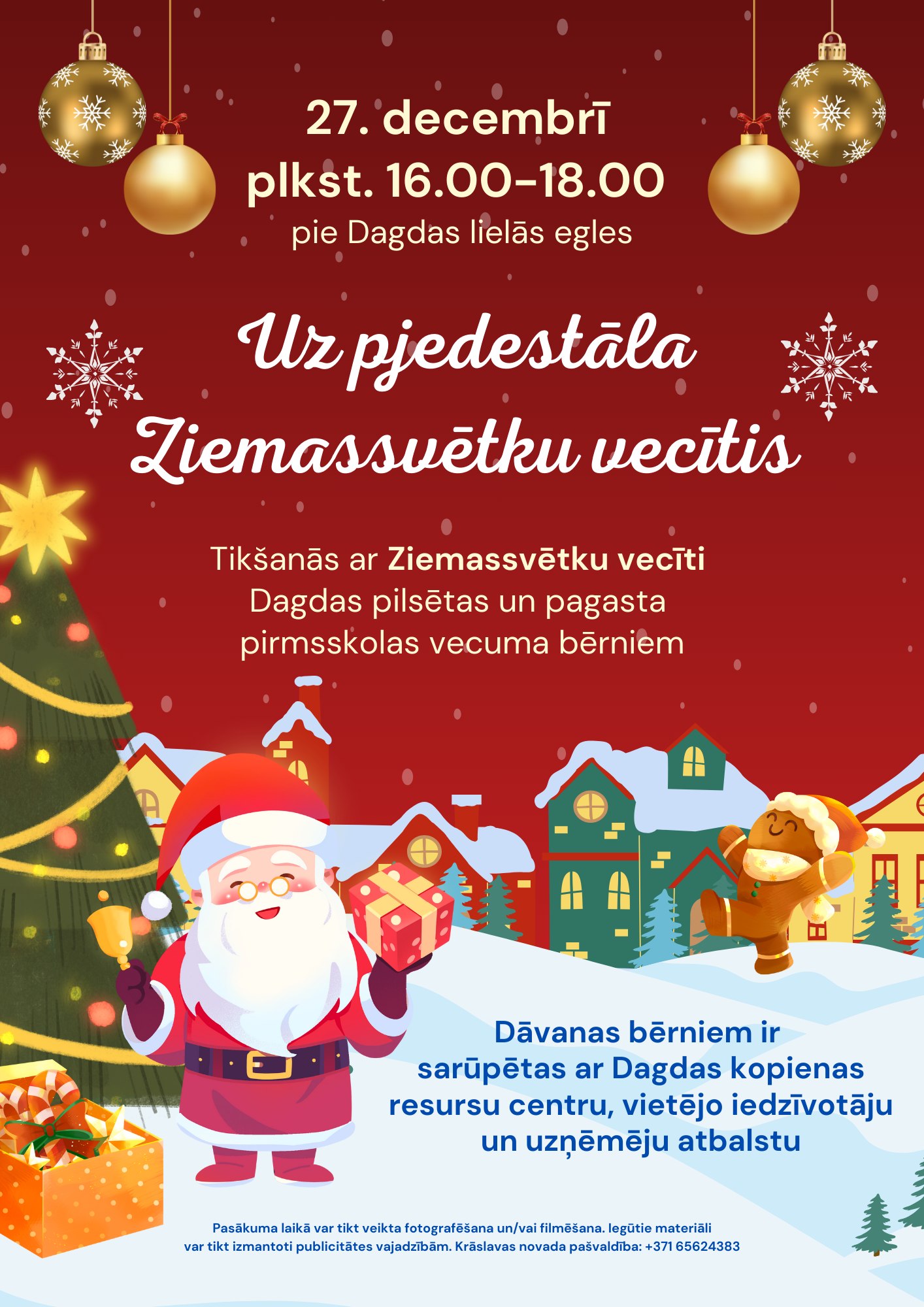 Tikšanās ar Ziemassvētku vecīti