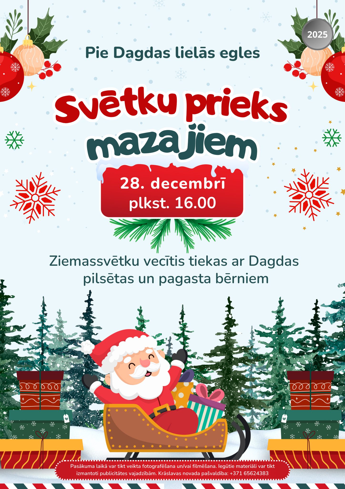 Ziemassvētku eglīte bērniem